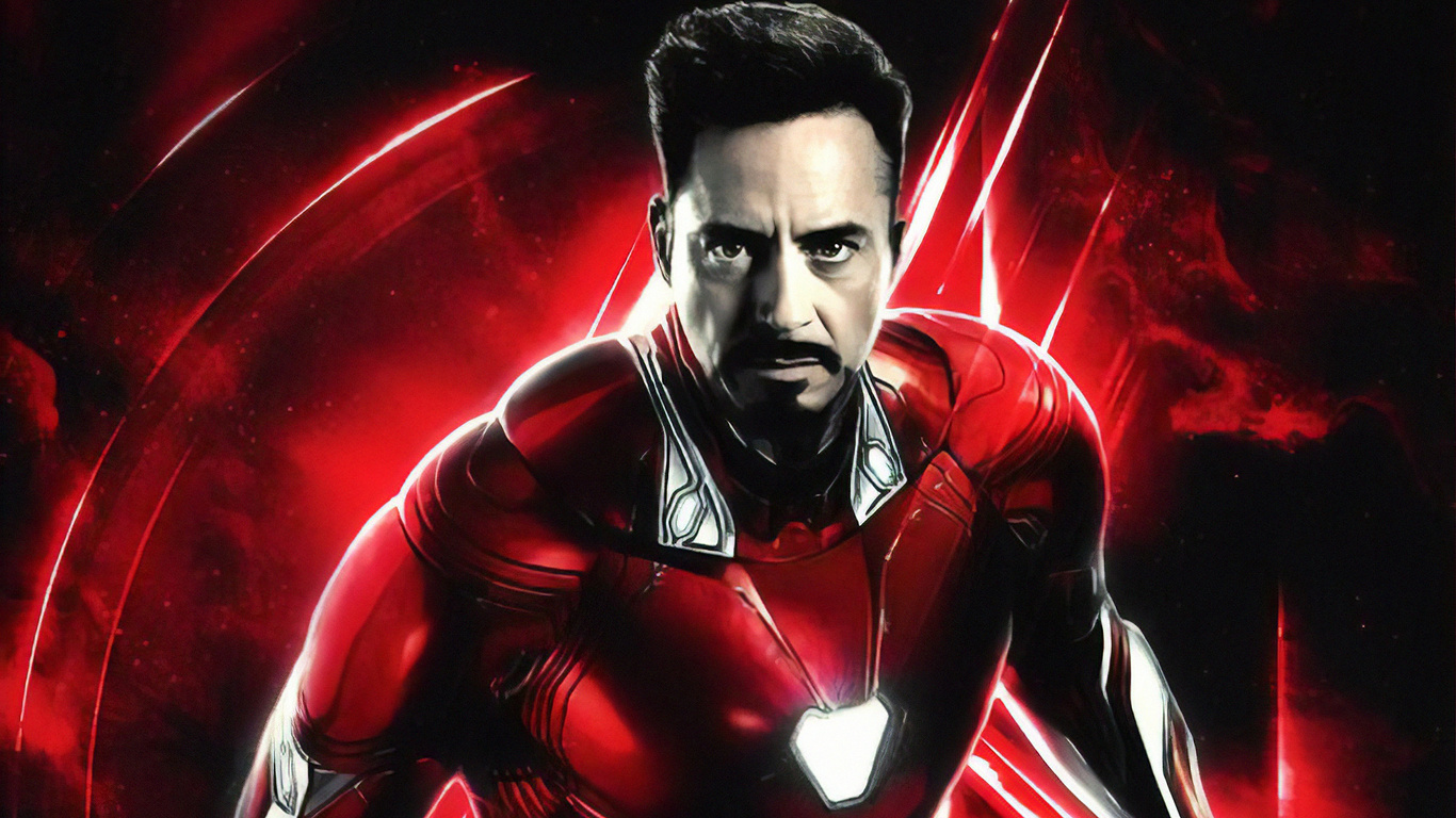 1366x768 Avengers End Game Iron Man Laptop HD ,HD 4k Wallpapers,Images ...