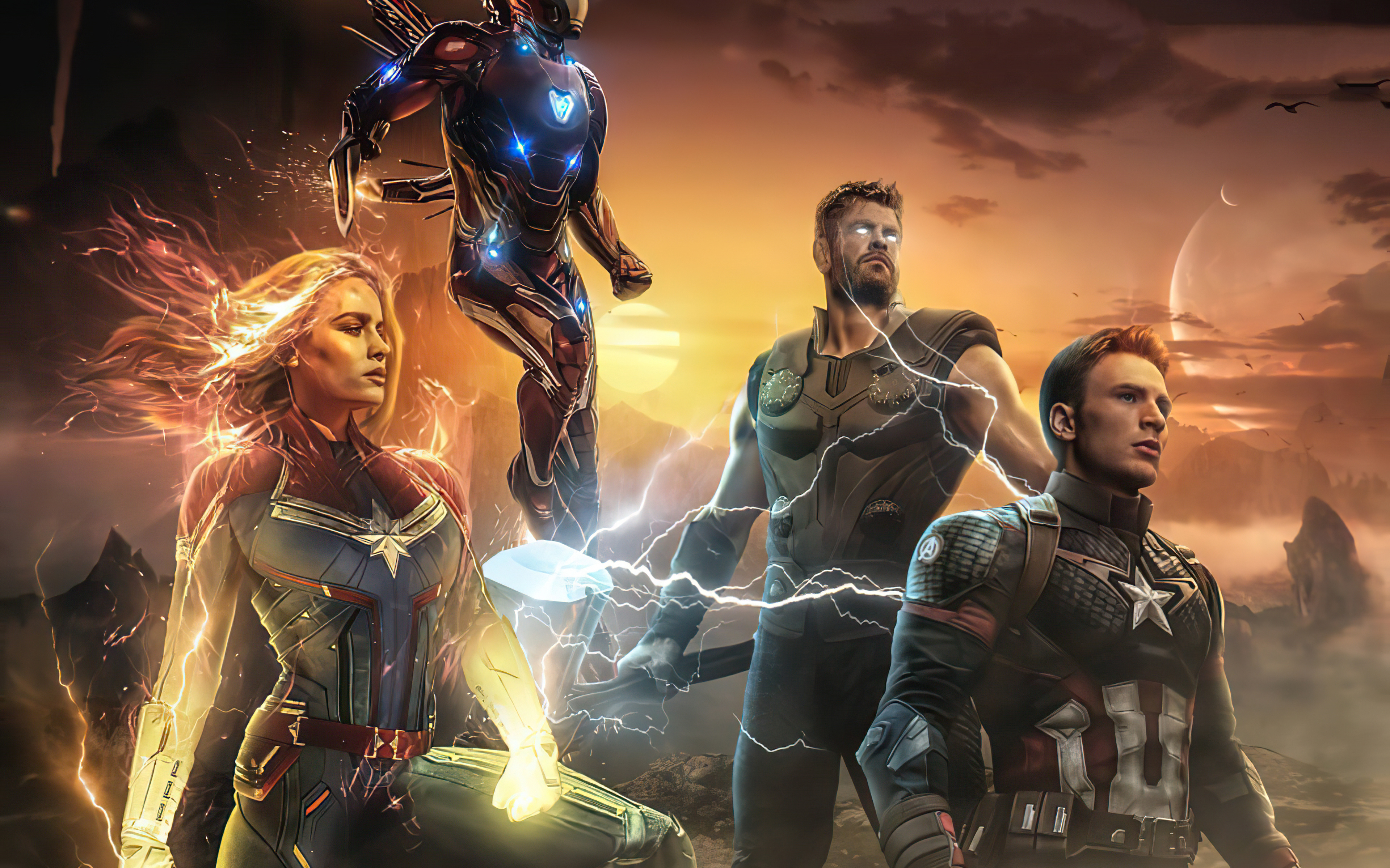 Avengers Endgame Movie 4k In 3840x2400 Resolution. 