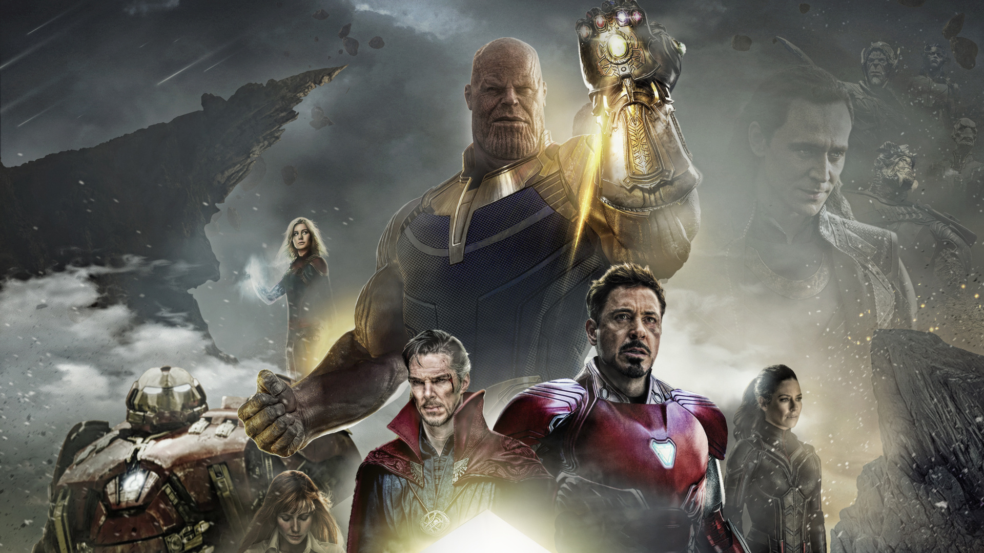 1920X1080 Avengers Infinity War 2018 Poster Fan Made Laptop Full Hd 1080P Hd  4K Wallpapers, Images, Backgrounds, Photos And Pictures