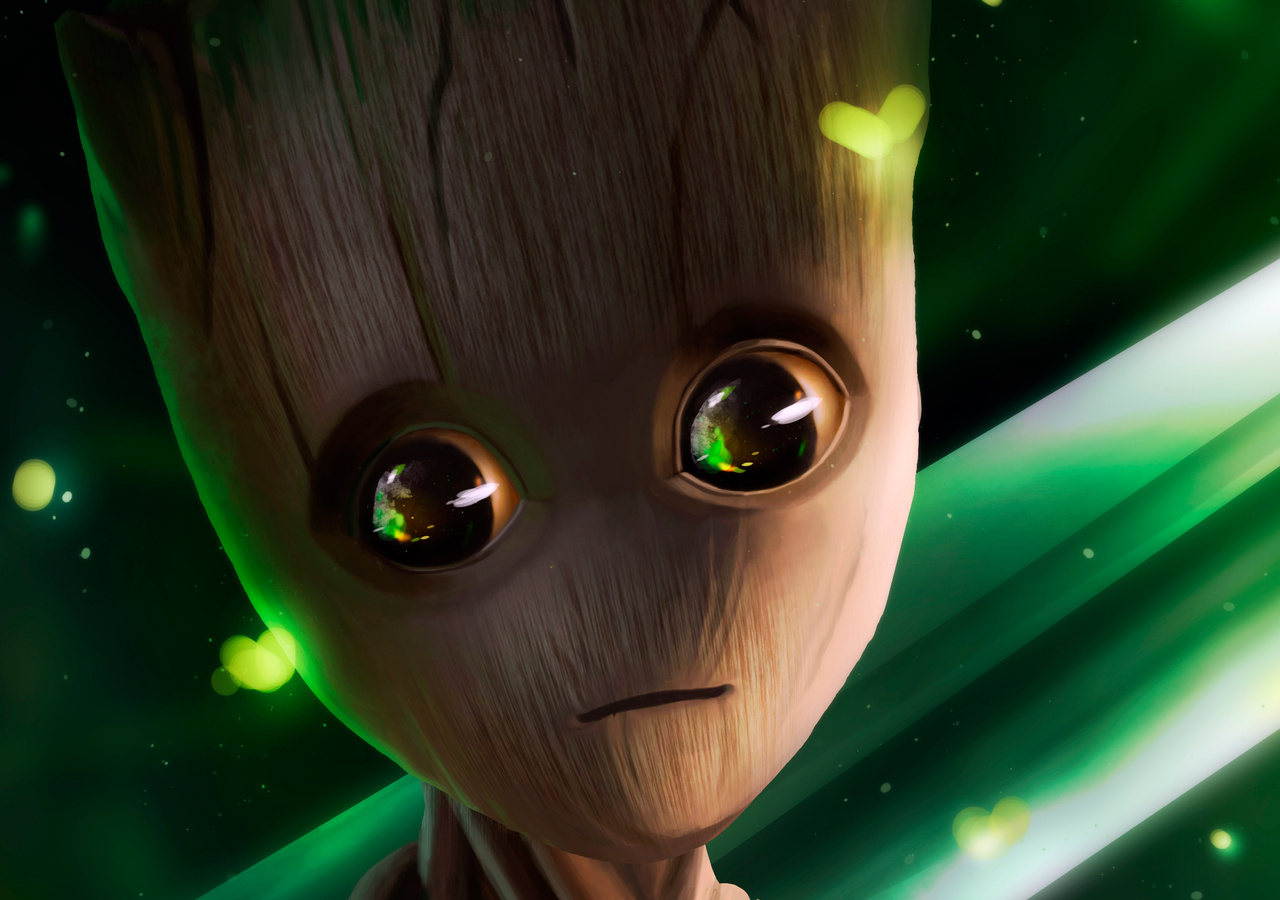 1280x900 Baby Groot Art HD 1280x900 Resolution HD 4k Wallpapers, Images