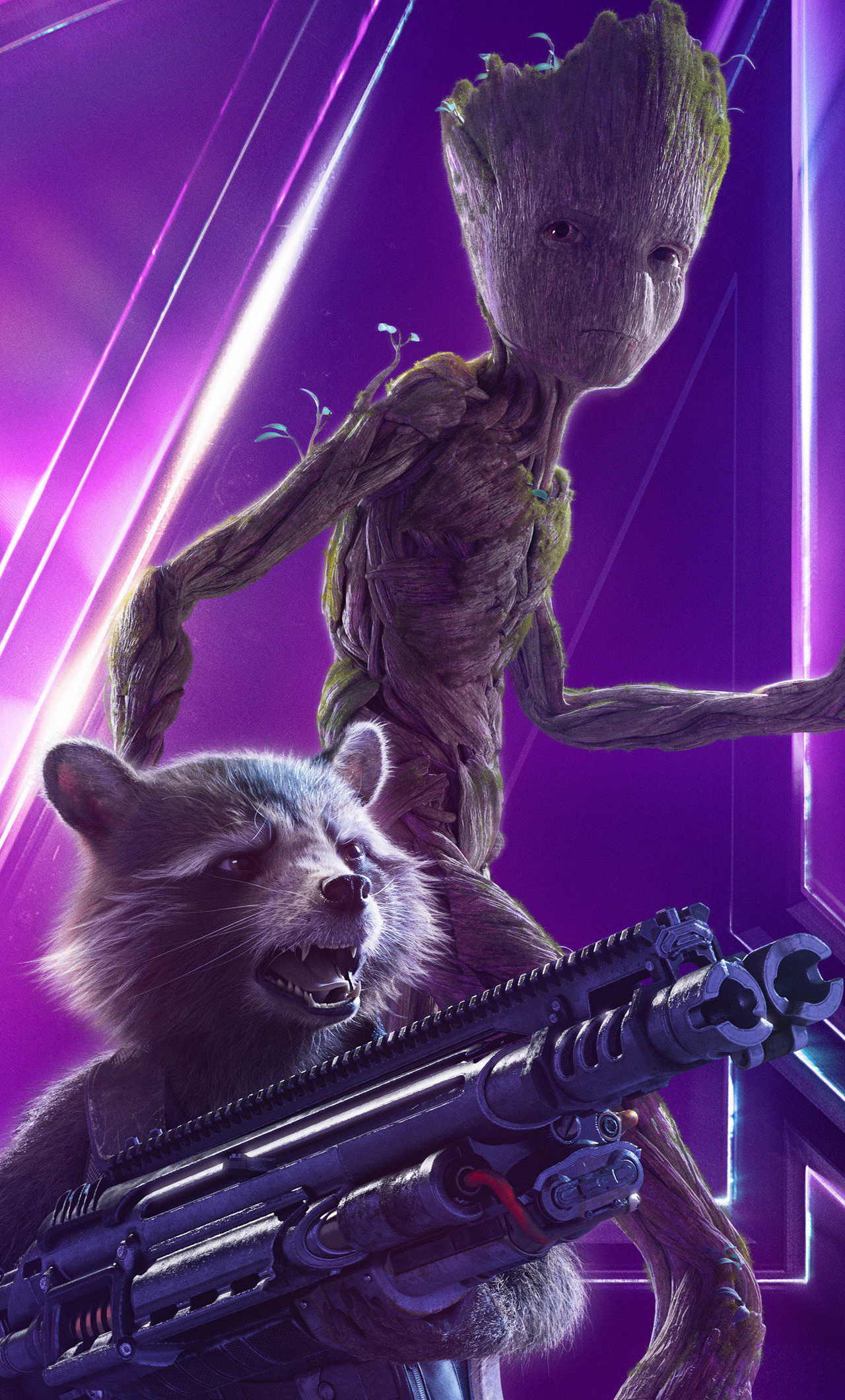 1280x21 Baby Groot In Avengers Infinity War New Poster Iphone 6 Hd 4k Wallpapers Images Backgrounds Photos And Pictures