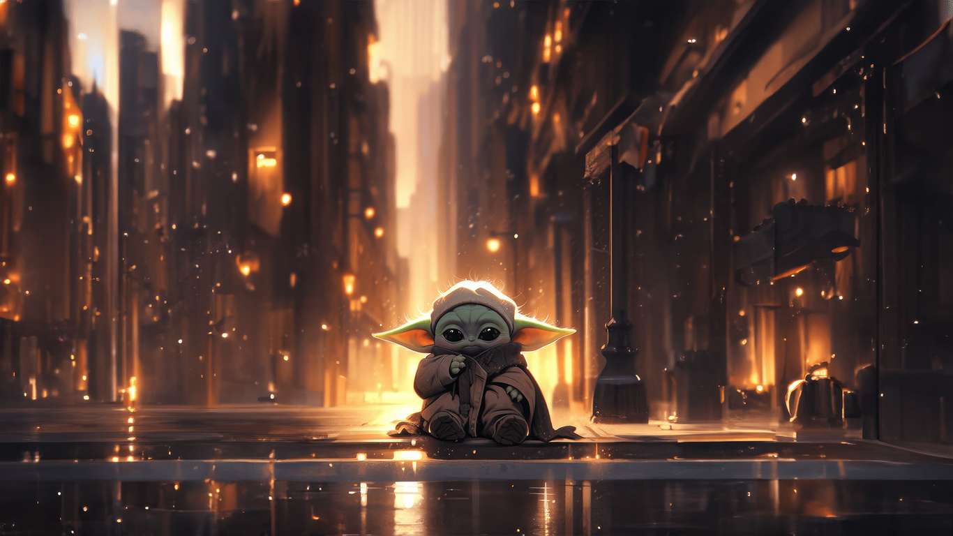 Baby yoda store hd wallpaper