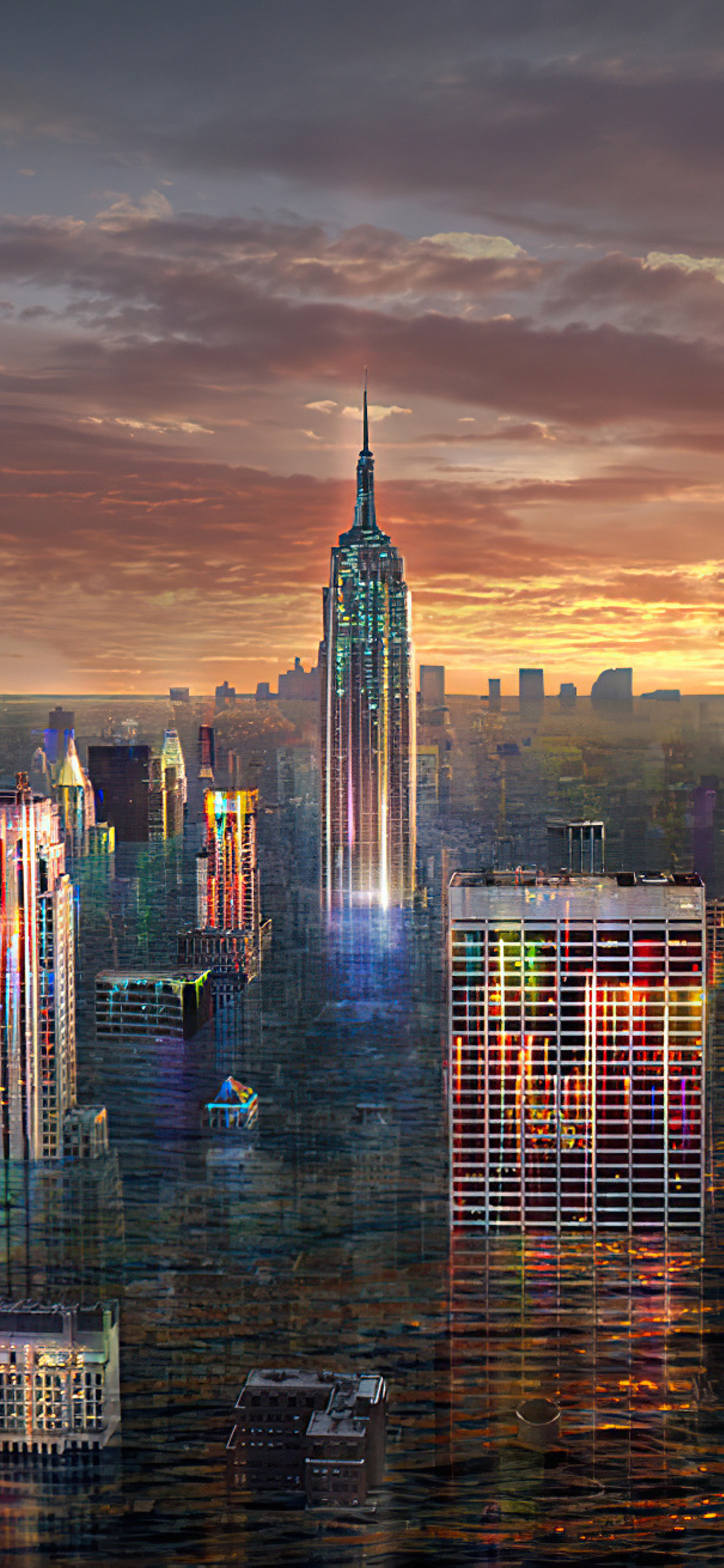 1242x2688 Babylon New York Iphone XS MAX HD 4k Wallpapers, Images