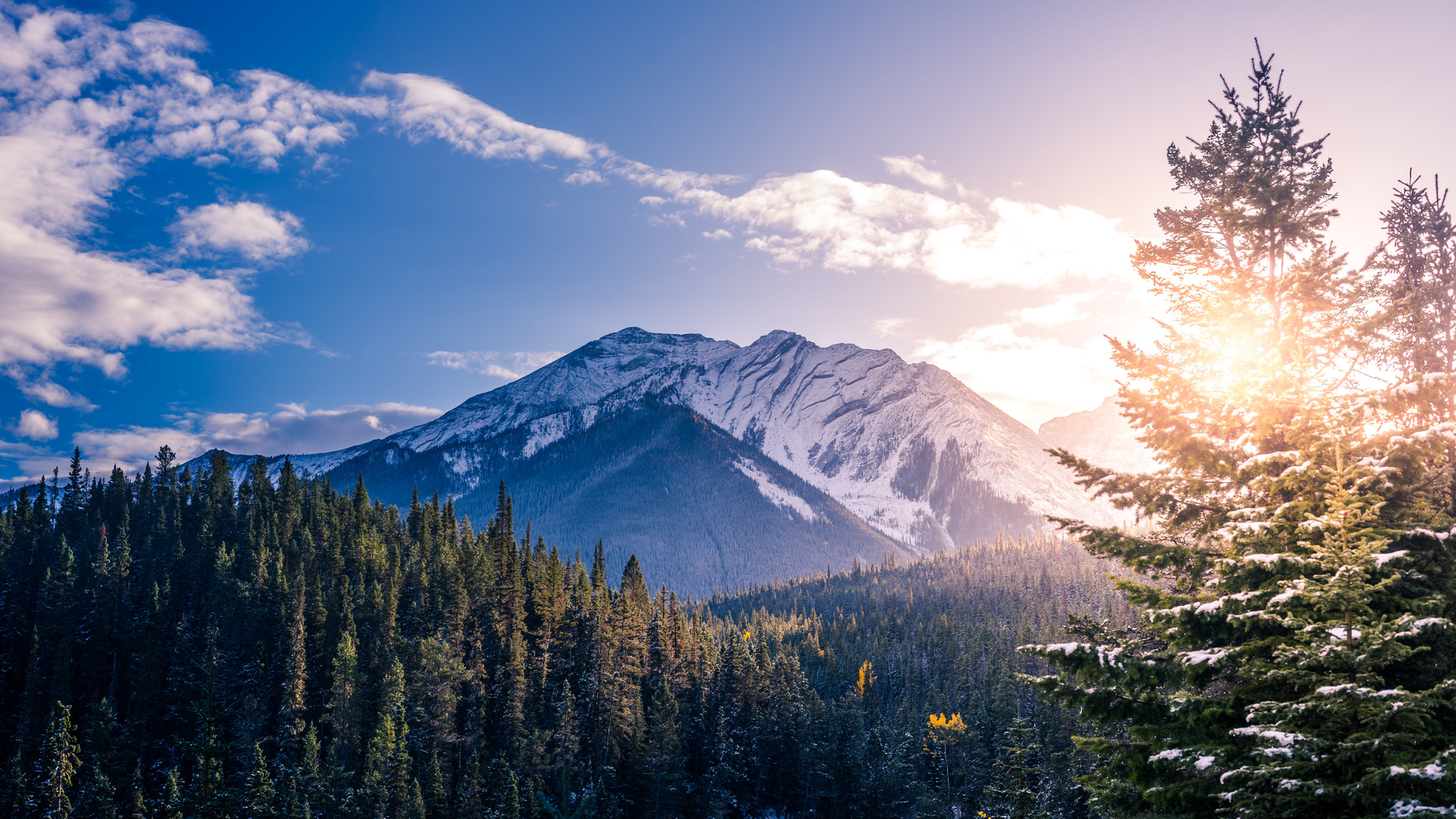 1920x1080 Banff Canada Landscape 5k Laptop Full HD 1080P HD 4k