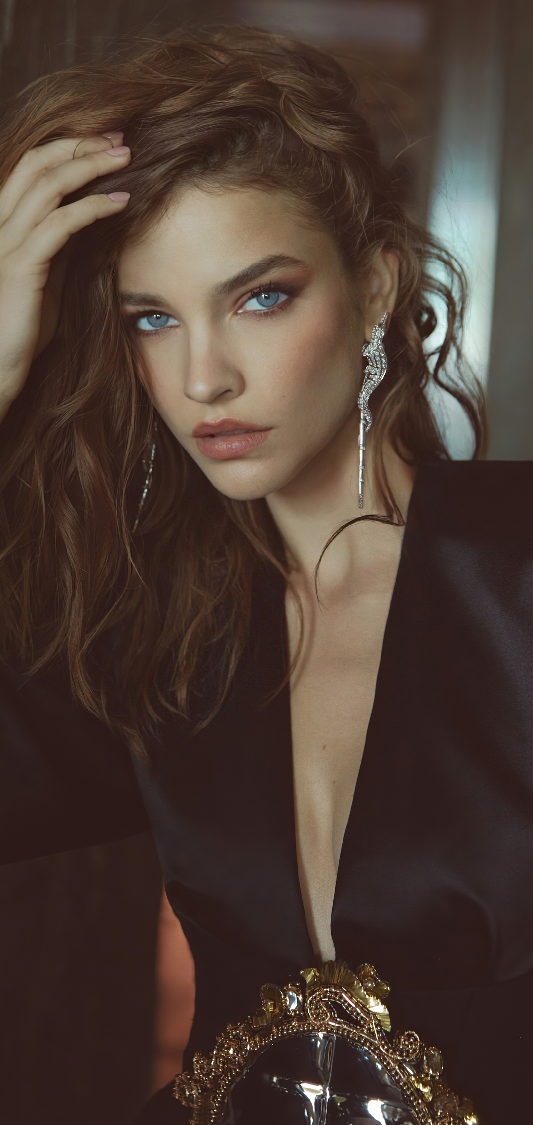 1080x2280 Barbara Palvin Harpers Bazaar Greece 4k One Plus 6,Huawei p20