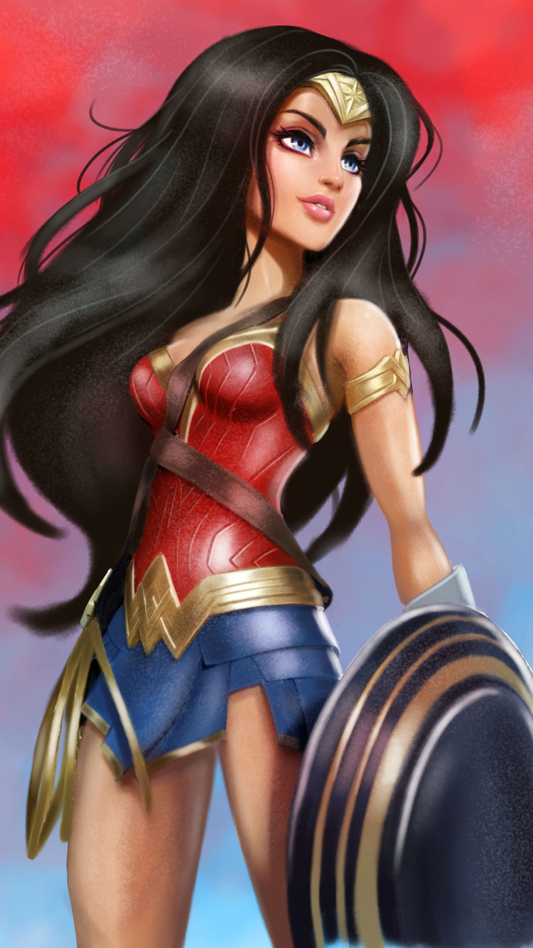 750x1334 Barbie Wonder Woman iPhone 6, iPhone 6S, iPhone 7 HD 4k  Wallpapers, Images, Backgrounds, Photos and Pictures