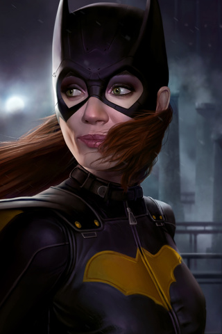 320x480 Batgirl Silent Night 4k Apple Iphone,iPod Touch,Galaxy Ace ,HD ...