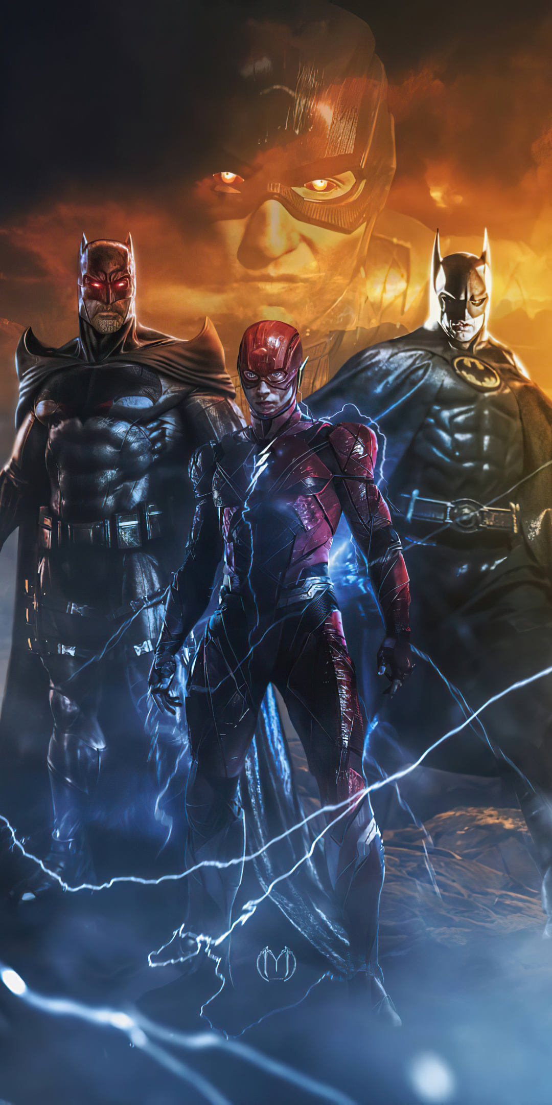 1080x2160 Batman And Flash 4k One Plus 5T,Honor 7x,Honor view 10,Lg Q6