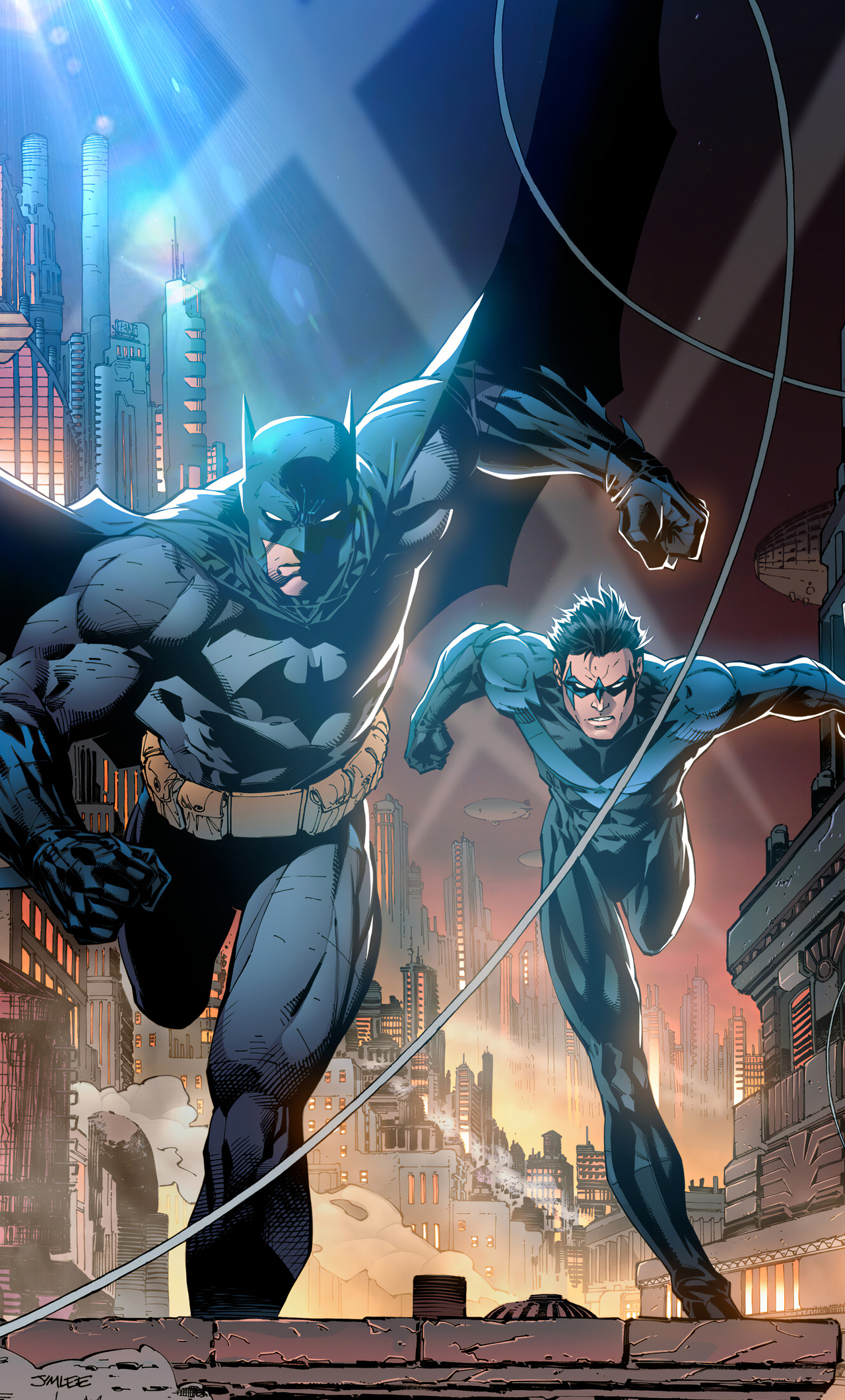 1280x2120 Batman And Nightwing Art iPhone 6+ HD 4k Wallpapers, Images,  Backgrounds, Photos and Pictures