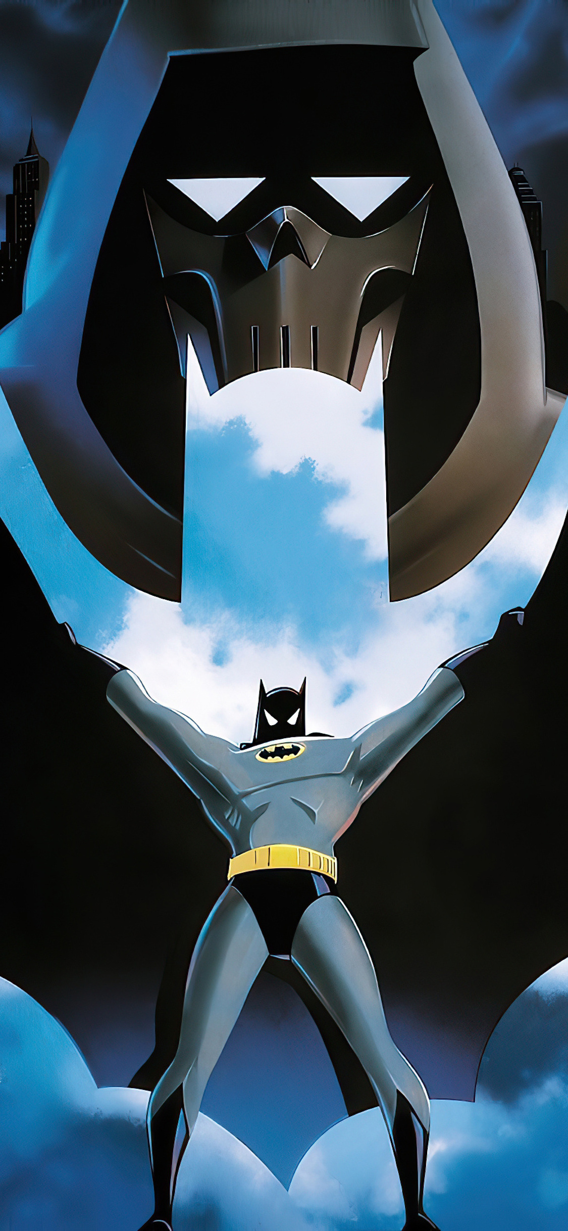 batman the animated series iphone wallpaper