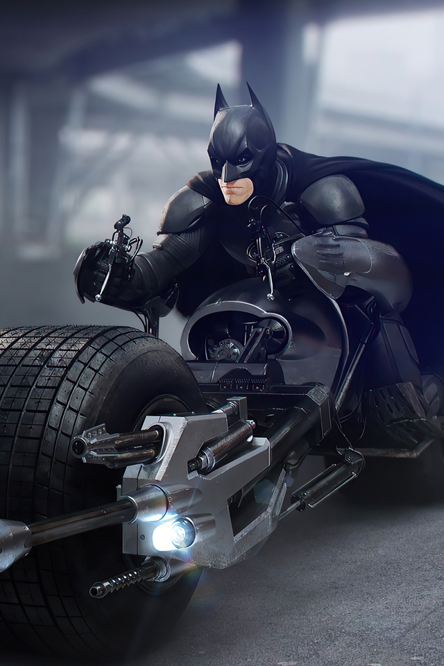 640x960 Batman Batbike iPhone 4, iPhone 4S ,HD 4k Wallpapers,Images ...