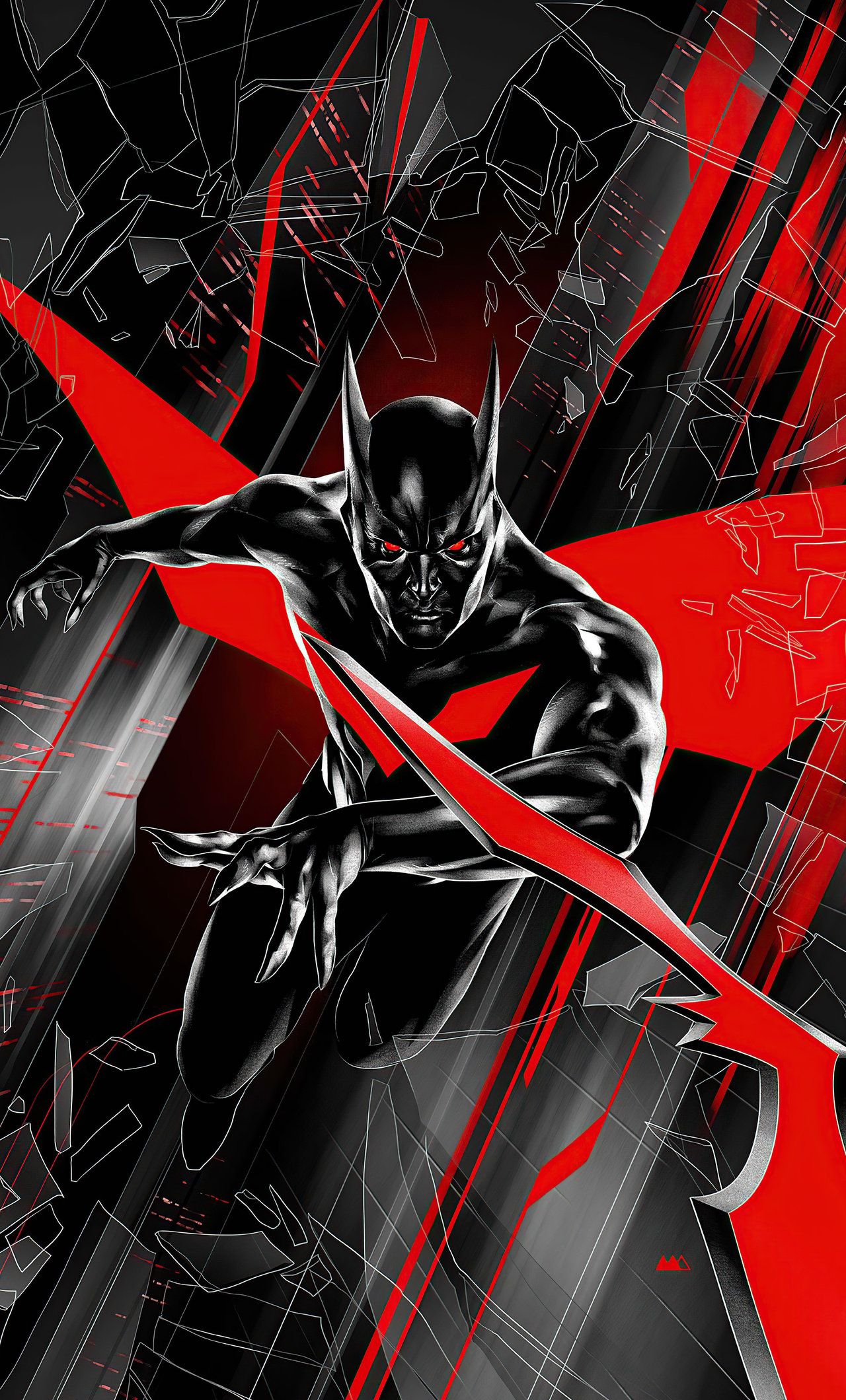 1280x2120 Batman Beyond Comic Poster Art 4k iPhone 6+ HD 4k Wallpapers,  Images, Backgrounds, Photos and Pictures