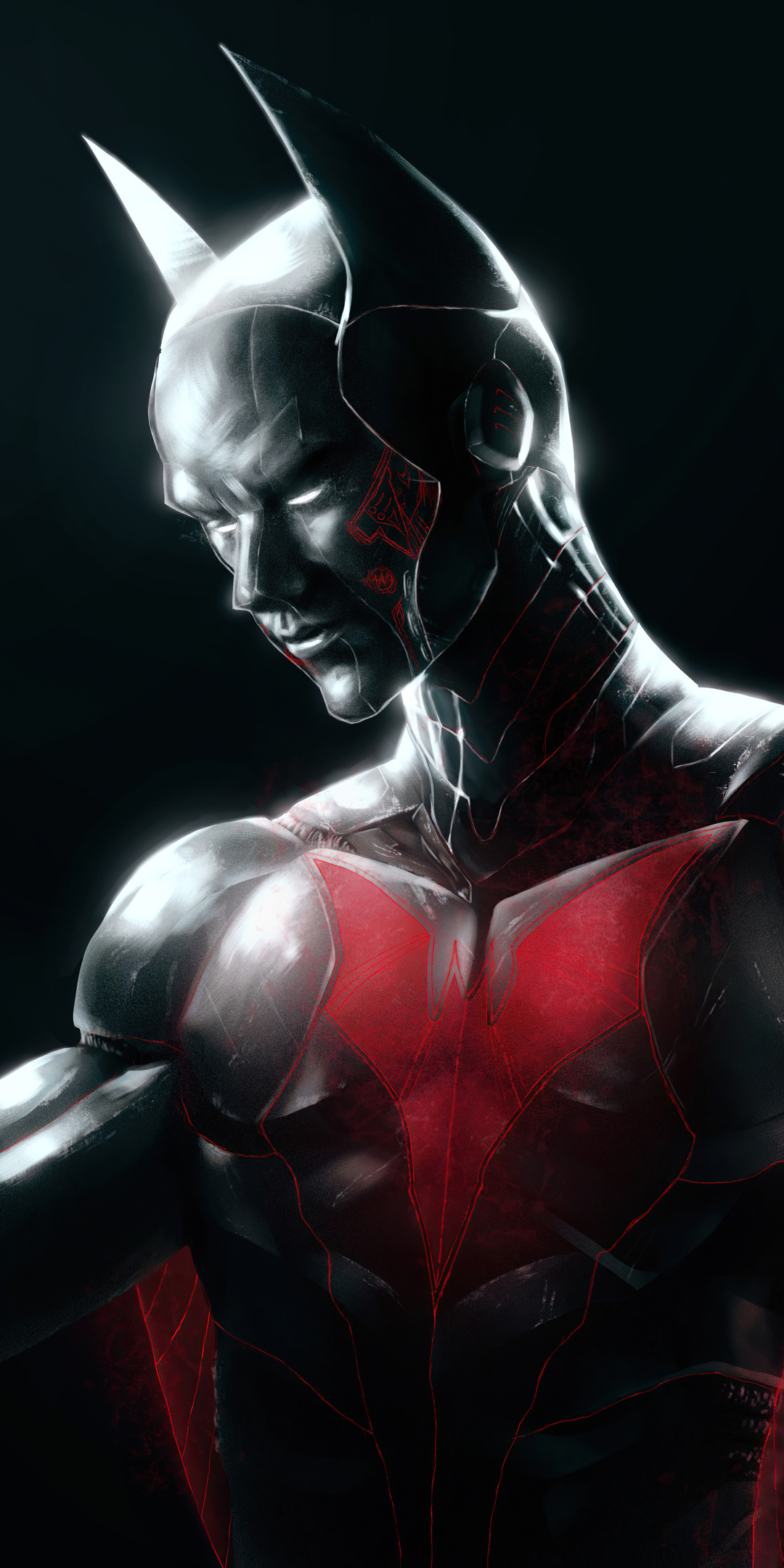 1080x2160 Batman Beyond Dark Art 4k One Plus 5T,Honor 7x,Honor view 10 ...