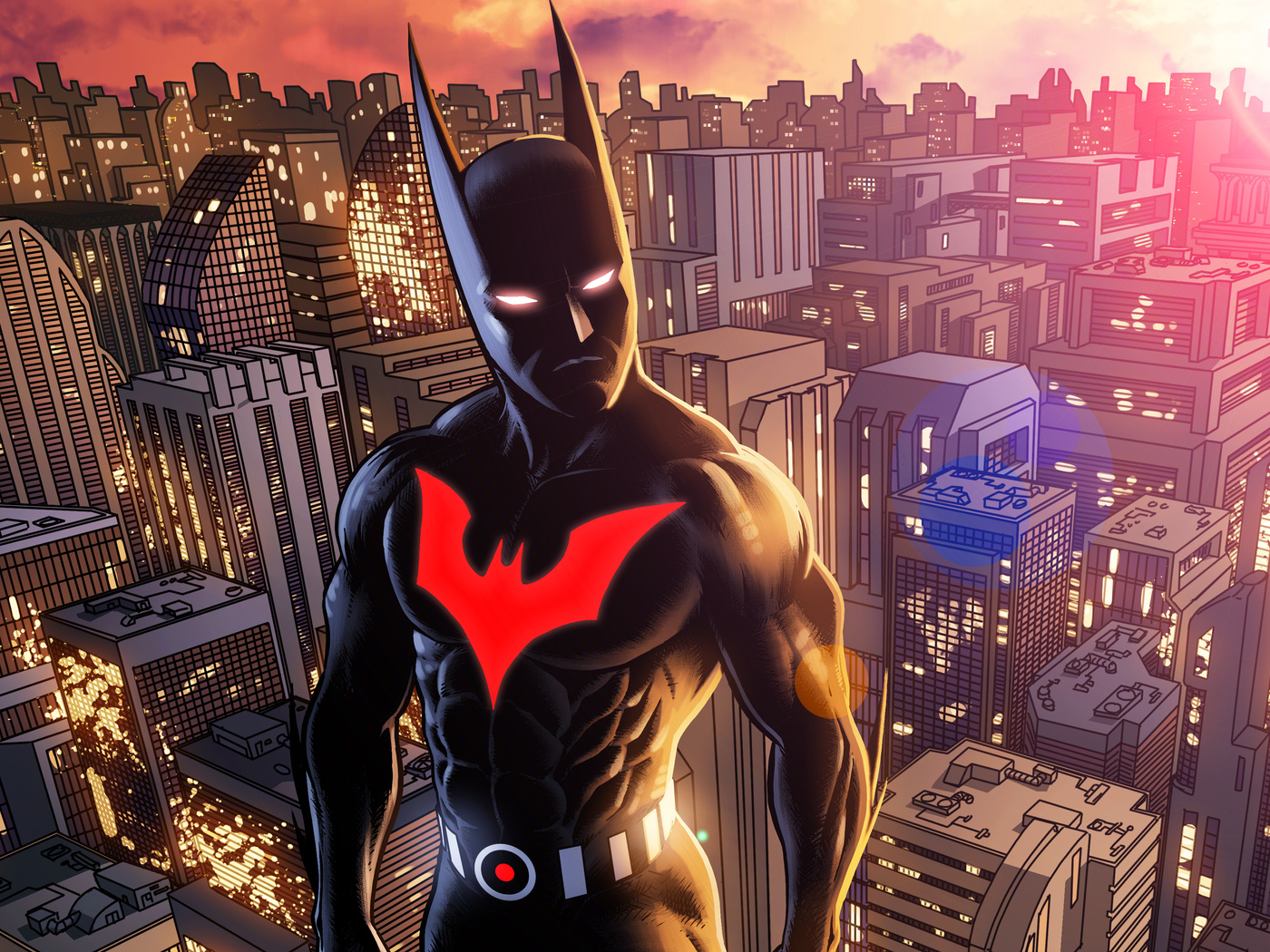 1400x1050 Batman Beyond Gotham City Wallpaper,1400x1050 Resolution HD ...