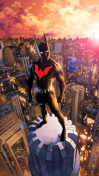 320x568 Batman Beyond Gotham City 320x568 Resolution HD 4k Wallpapers ...