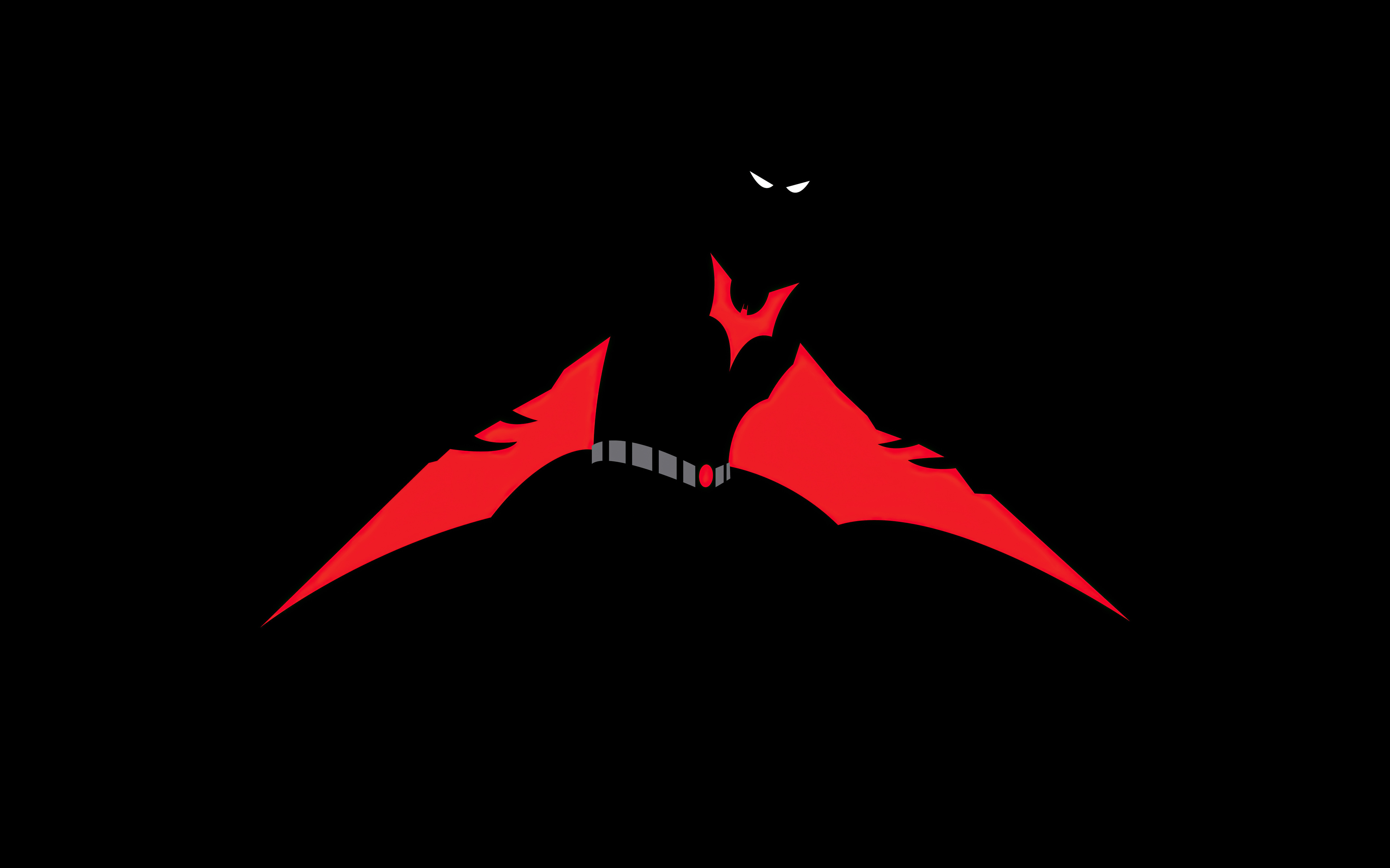 3840x2400 Batman Beyond Red Wings Minimal 8k 4k HD 4k Wallpapers ...