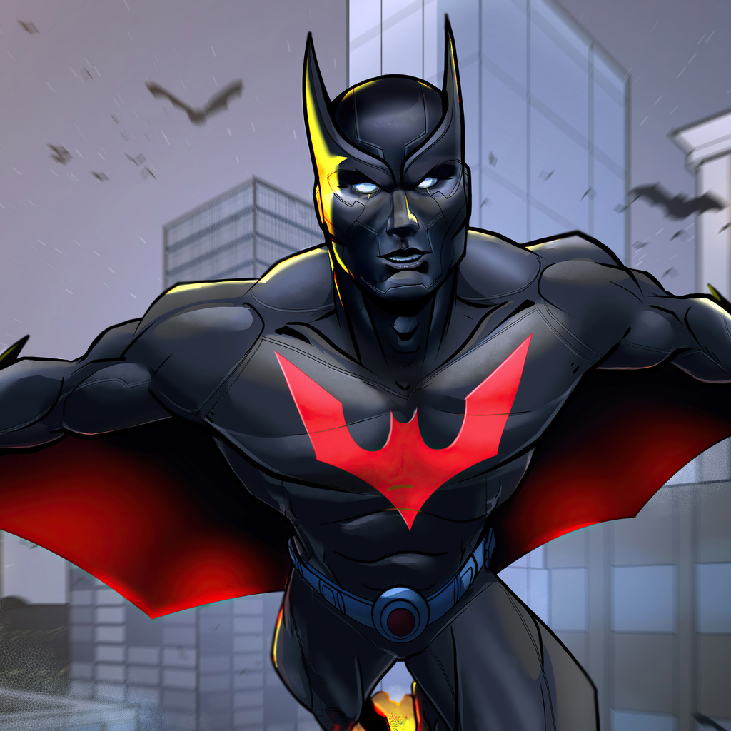 1024x1024 Batman Beyond Suit 5k 1024x1024 Resolution Hd 4k Wallpapers 