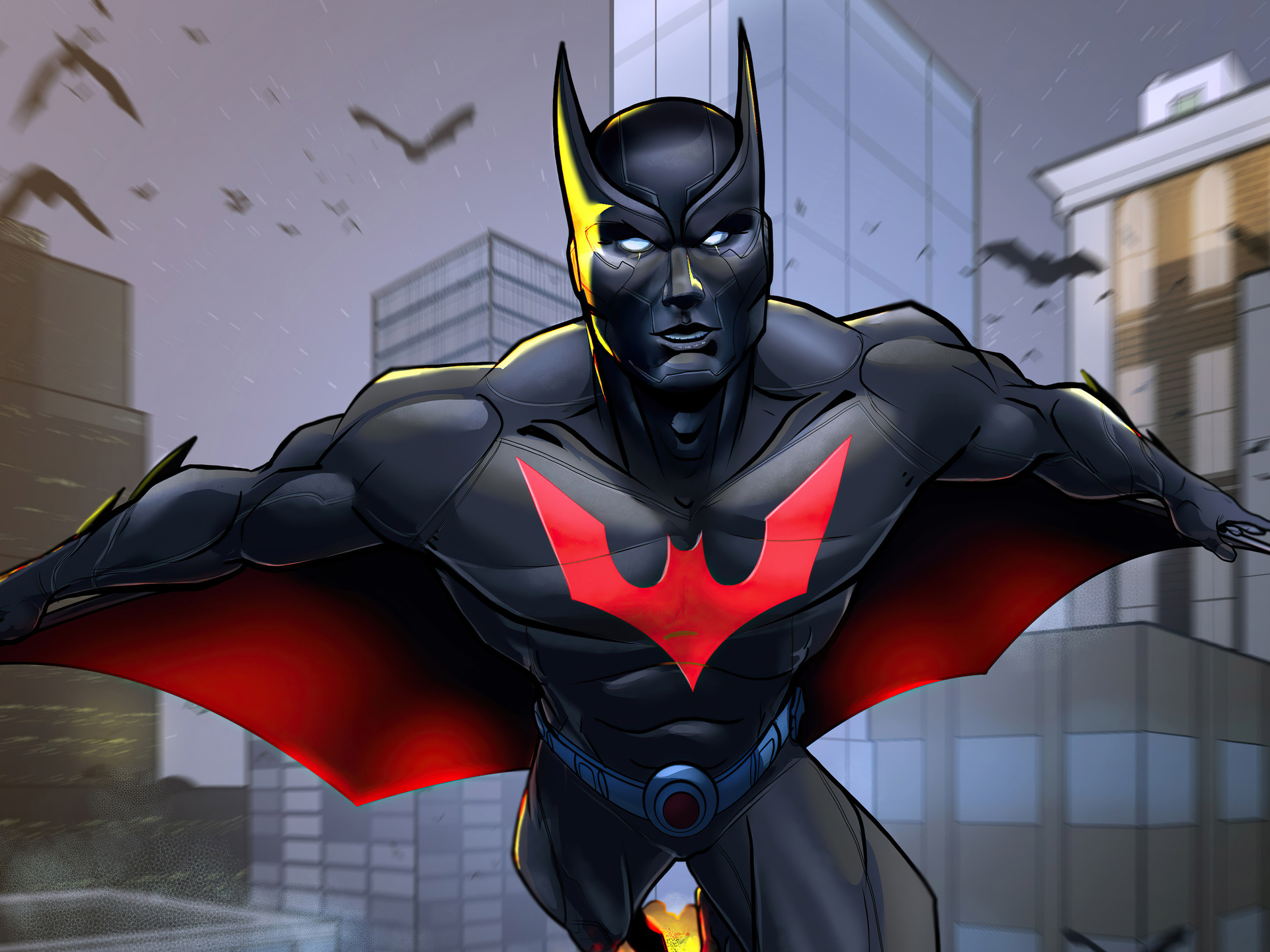 1920x1440 Batman Beyond Suit 5k 1920x1440 Resolution HD 4k Wallpapers ...