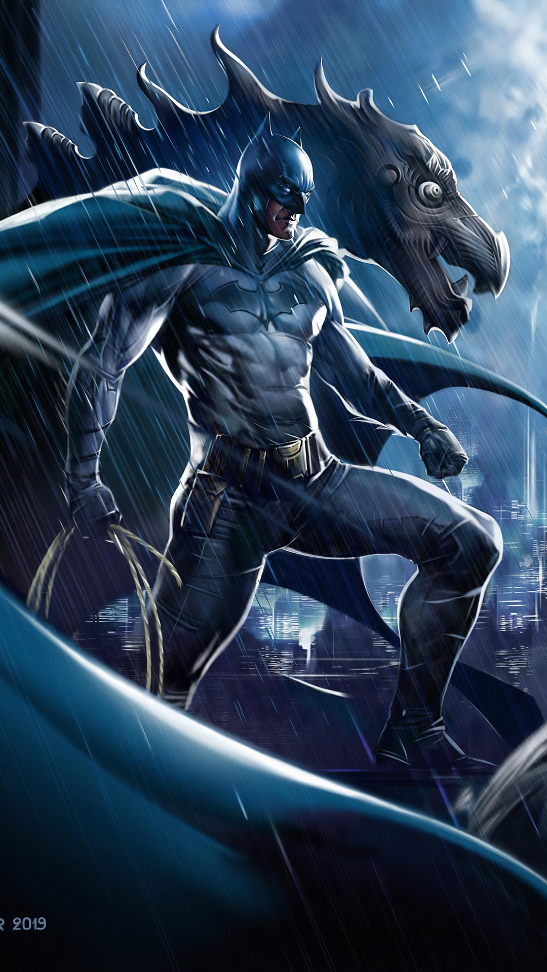 DC Comics Batman Dark Wallpaper - Batman Wallpapers for iPhone