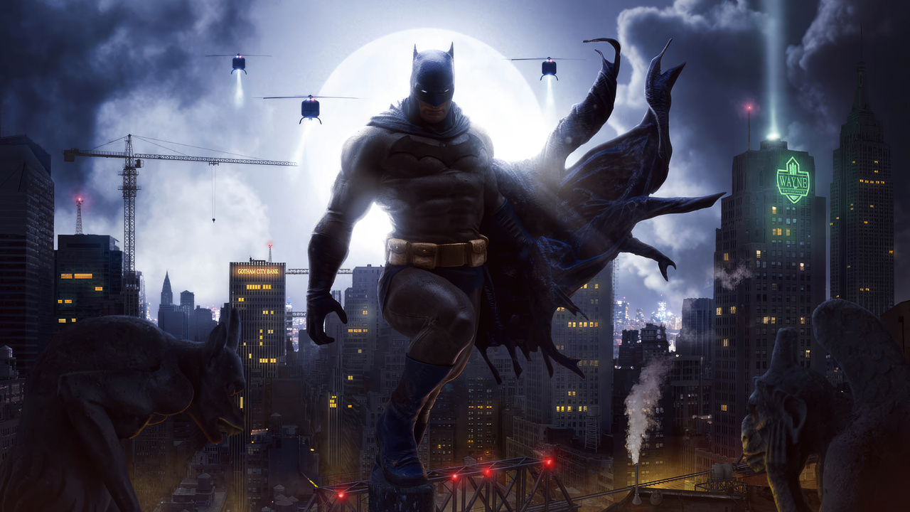 1280x720 Batman Gotham 5k 720P ,HD 4k Wallpapers,Images,Backgrounds ...