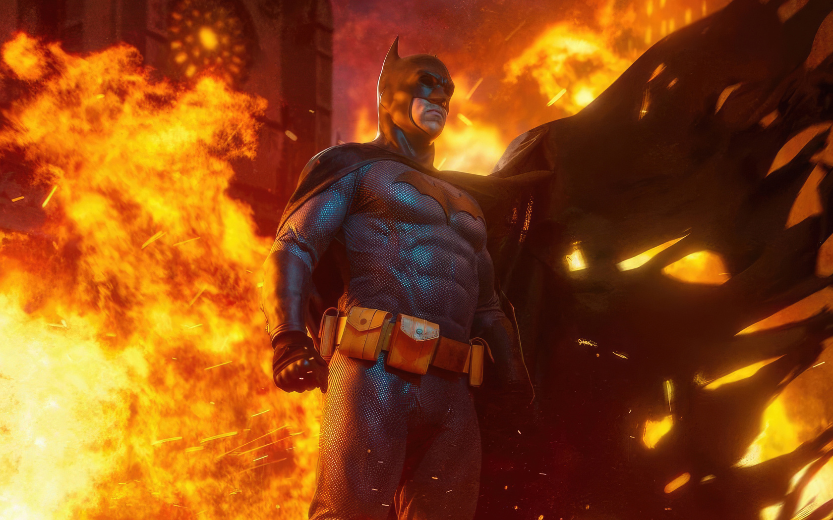 1680x1050 Batman Gotham Burning Wallpaper,1680x1050 Resolution HD 4k ...