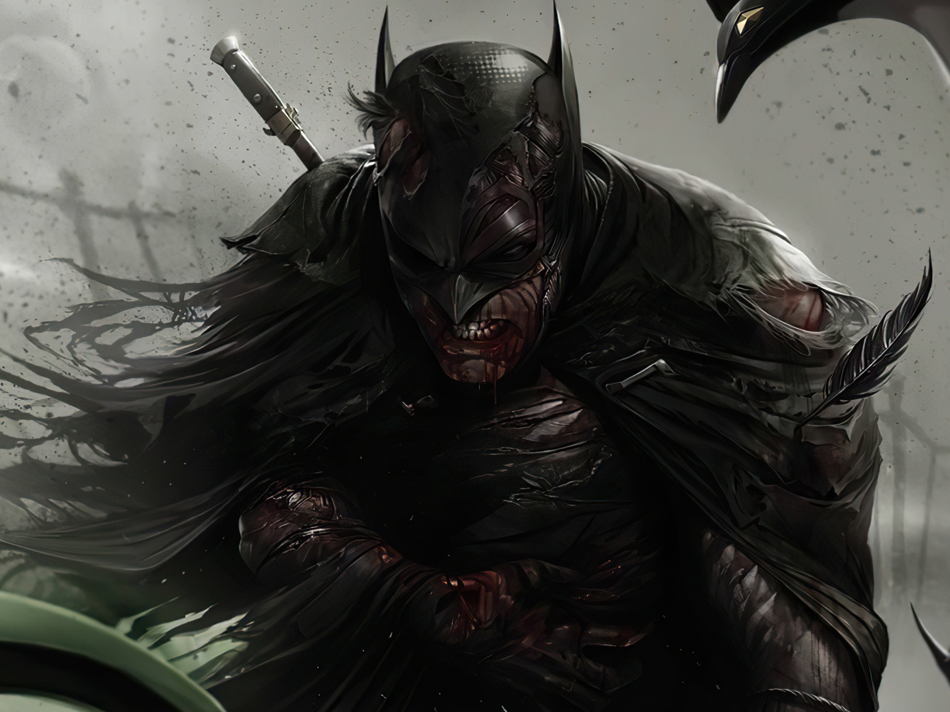 1920x1440 Batman Injured Artwork 1920x1440 Resolution HD 4k Wallpapers ...