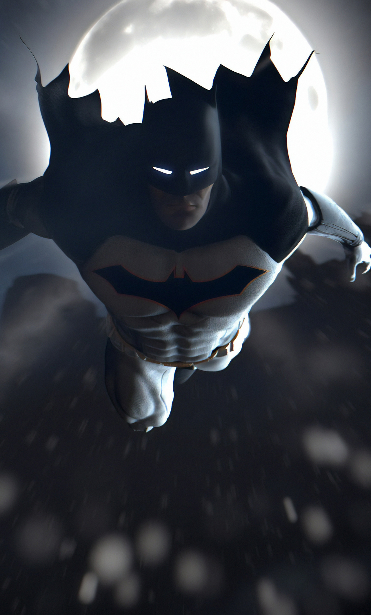 Batman-in-Moon-Night-iPhone-Wallpaper - iPhone Wallpapers