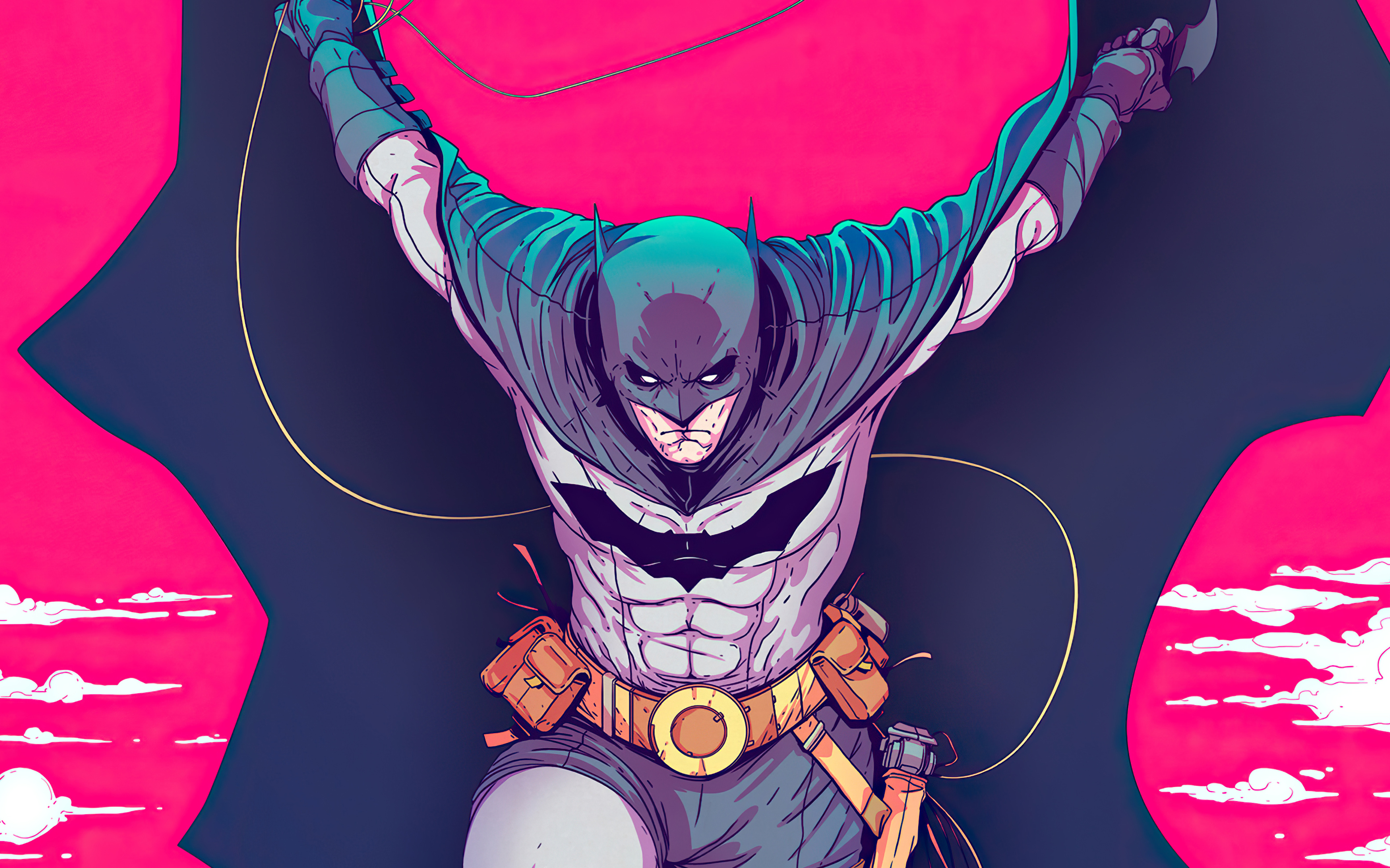 batman pink chrome pop