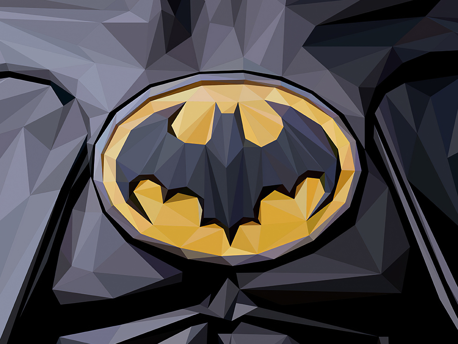 1920x1440 Batman Polygon Art 4k 1920x1440 Resolution HD 4k Wallpapers ...