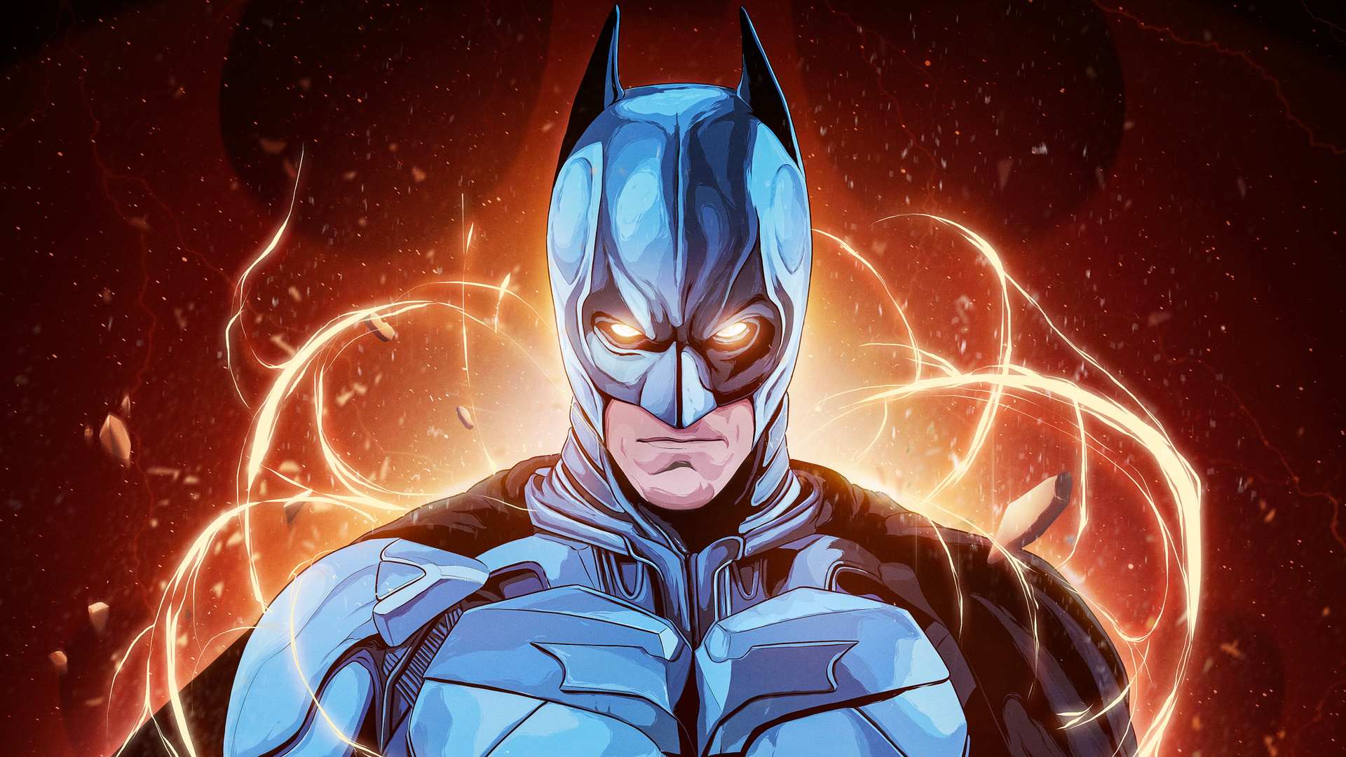 Batman Wallpaper 4K, Dark, Illustration