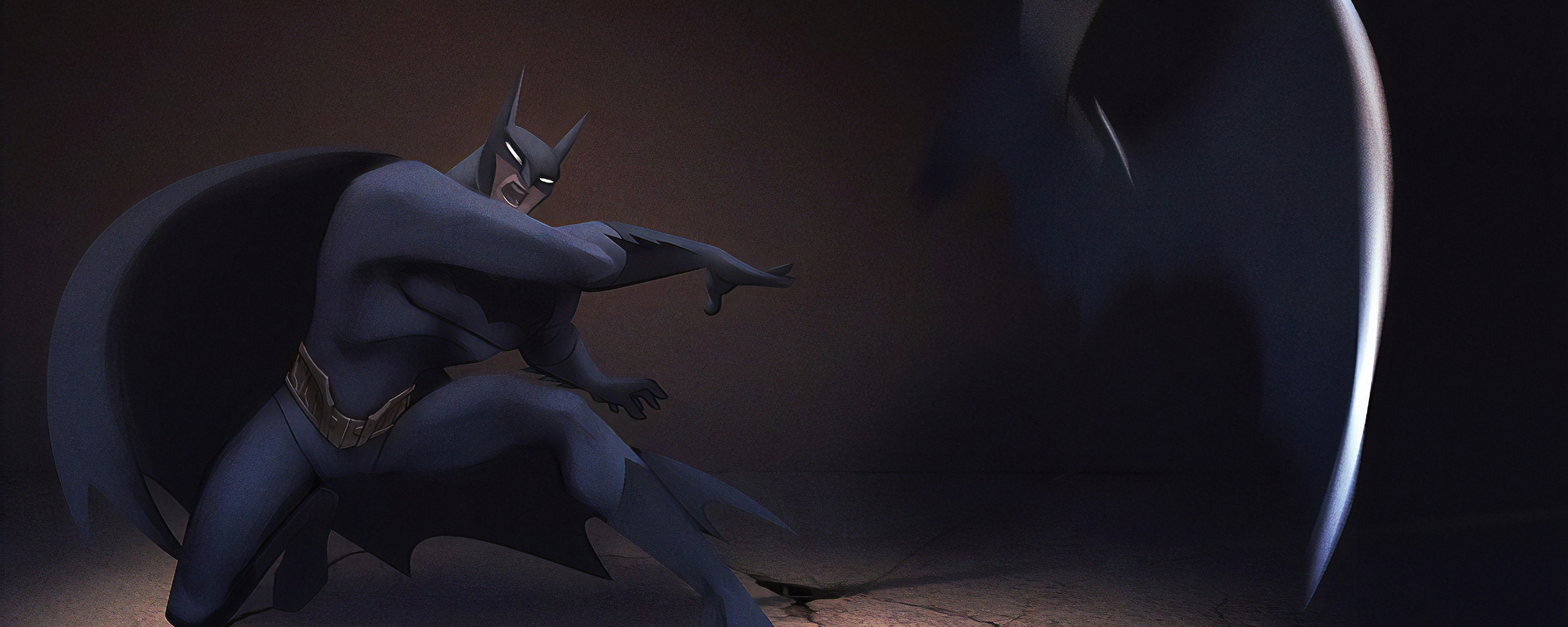 2560x1024 Batman Throwing Bat Signal Wallpaper,2560x1024 Resolution HD