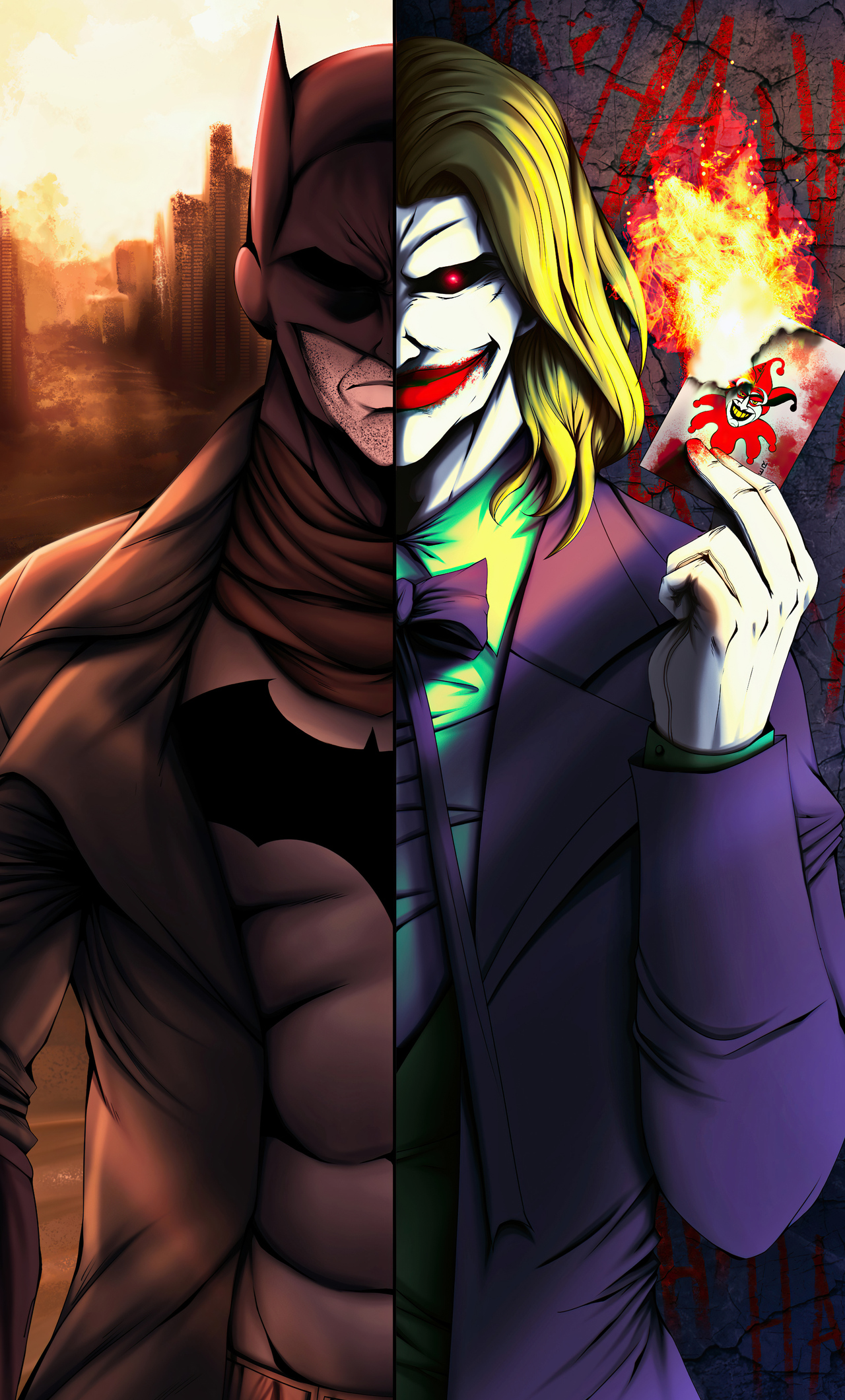 Batman vs Joker Wallpapers  Top Free Batman vs Joker Backgrounds   WallpaperAccess