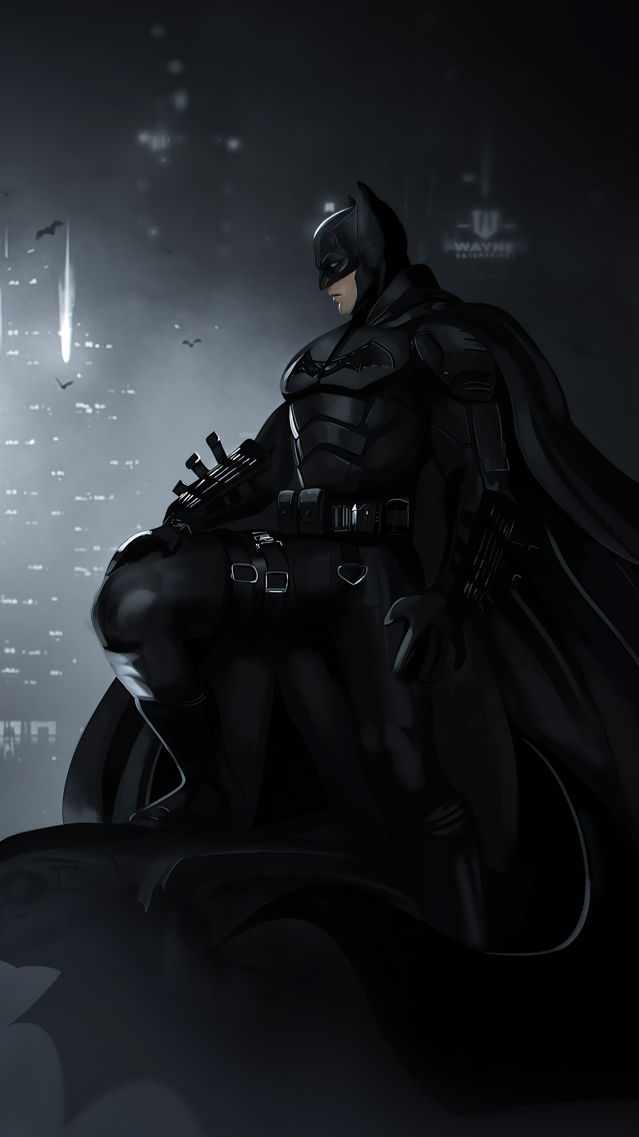 2160x3840 Batman Wayne Enterprises 4k Sony Xperia X,xz,z5 Premium ,hd 