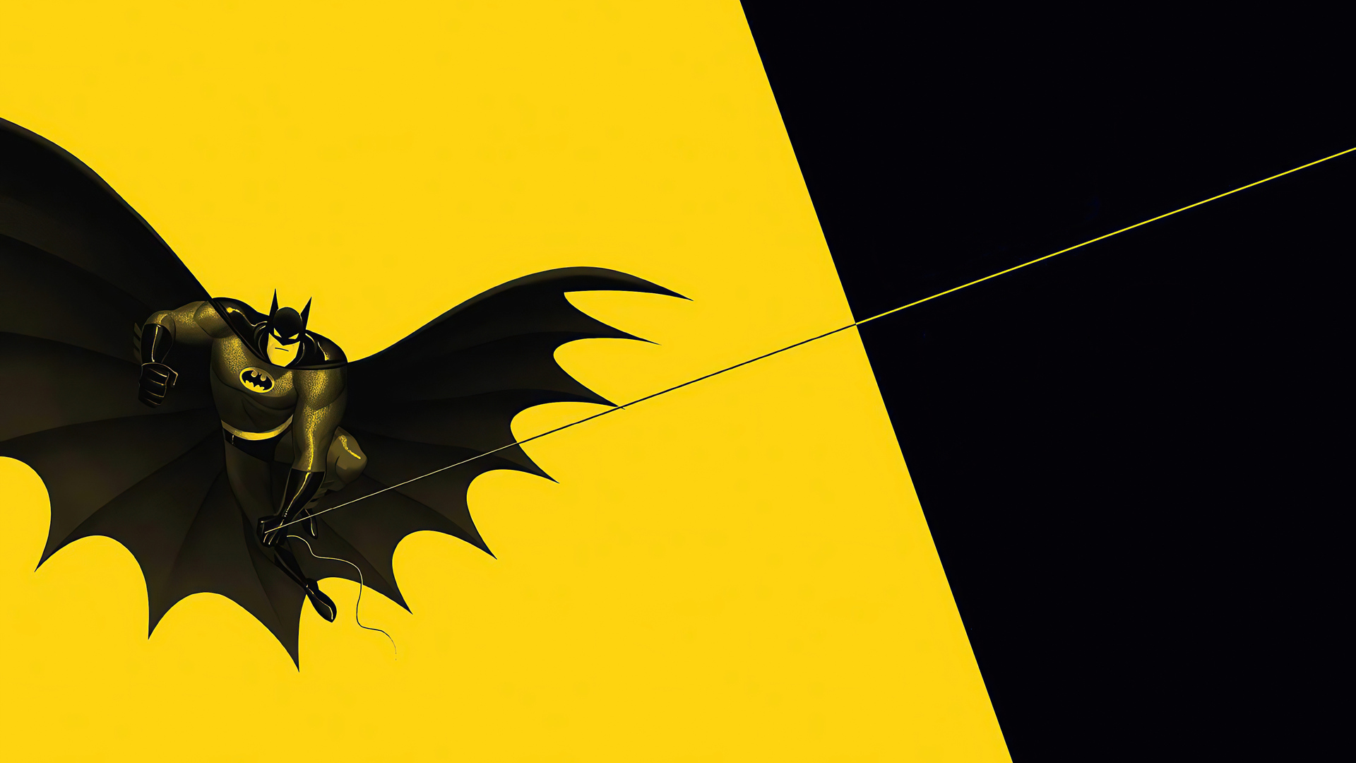 1920x1080 Batman Yellow 4k Laptop Full HD 1080P HD 4k Wallpapers, Images,  Backgrounds, Photos and Pictures