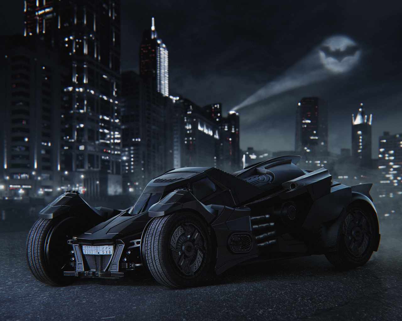 batman ride along car