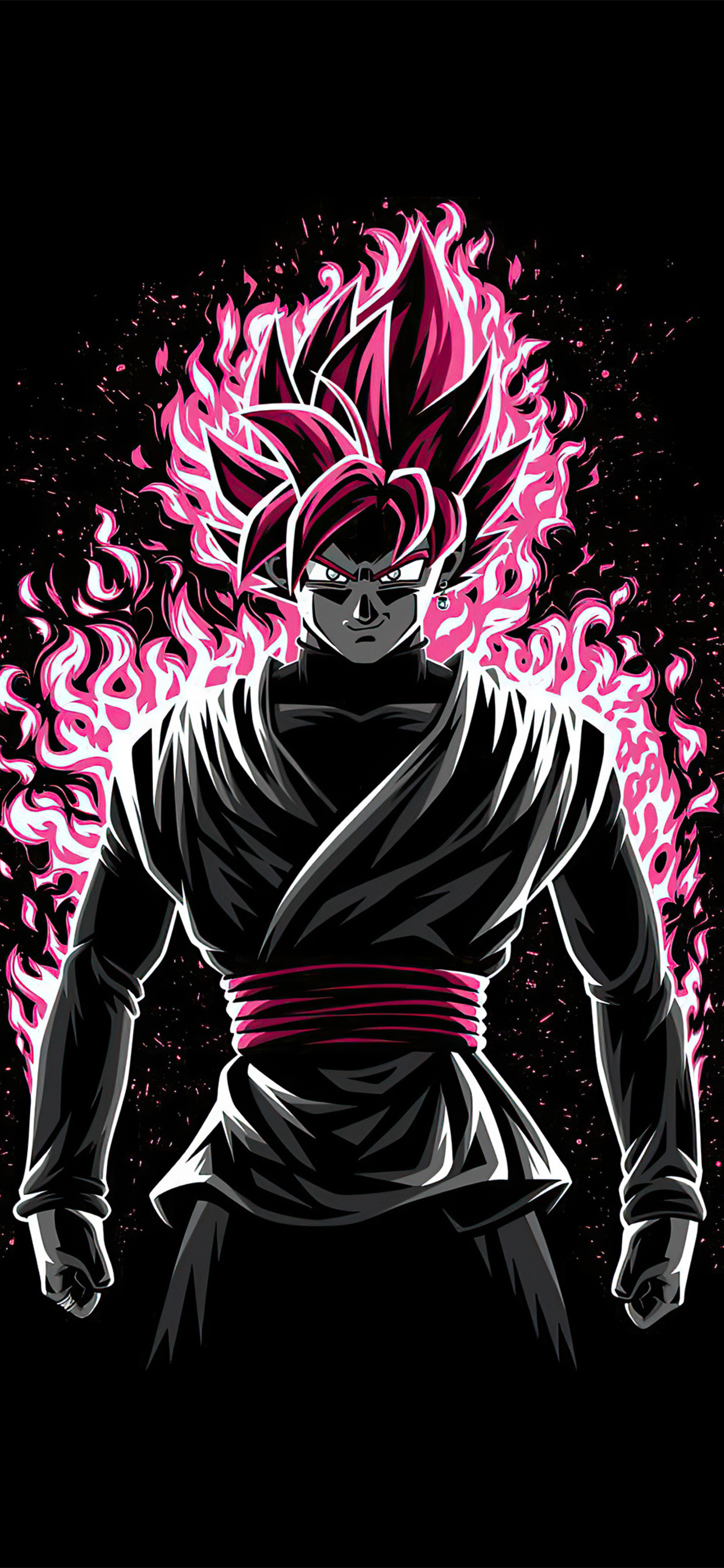 1242x2688 Battle Fire Black Rose Dragon Ball Z 4k Iphone XS MAX HD 4k  Wallpapers, Images, Backgrounds, Photos and Pictures