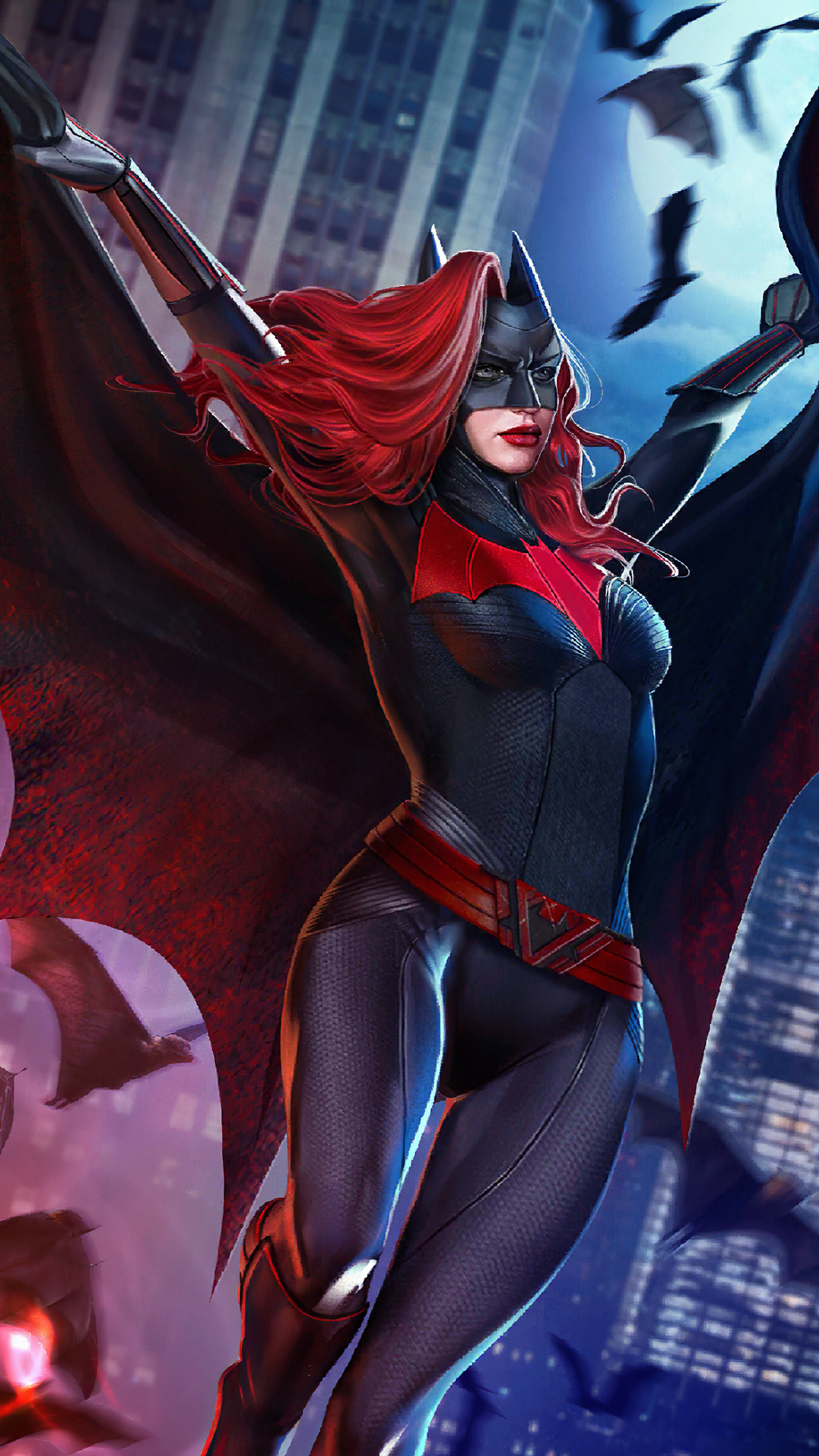 2160x3840 Batwoman Artnew Sony Xperia X,XZ,Z5 Premium ,HD 4k Wallpapers