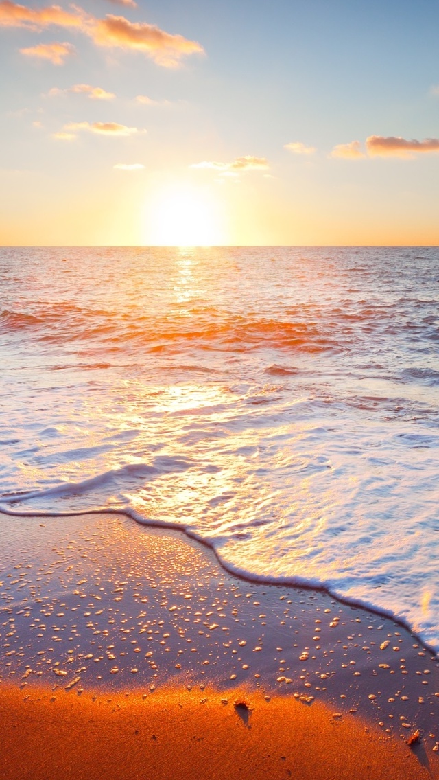 640x1136 Beach Shore Sunset iPhone 5,5c,5S,SE ,Ipod Touch HD 4k Wallpapers,  Images, Backgrounds, Photos and Pictures