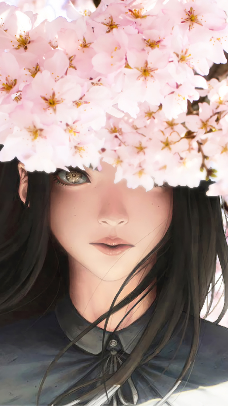Beautiful Anime Girl Phone Wallpapers  Top Free Beautiful Anime Girl Phone  Backgrounds  WallpaperAccess