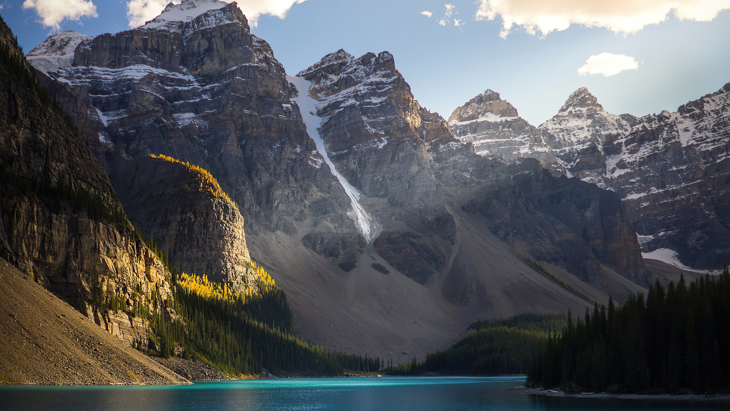 2560x1440 Beautiful Lake Scenery Mountains 4k 1440P Resolution ,HD 4k