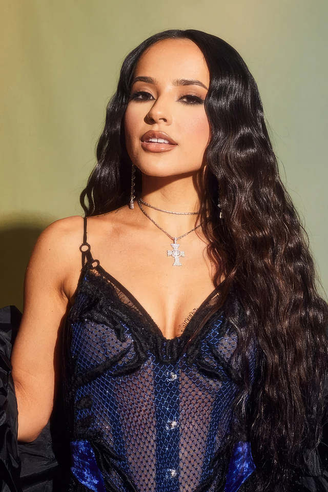 640x960 Becky G Billboard Women In Music Portraits 2023 iPhone 4