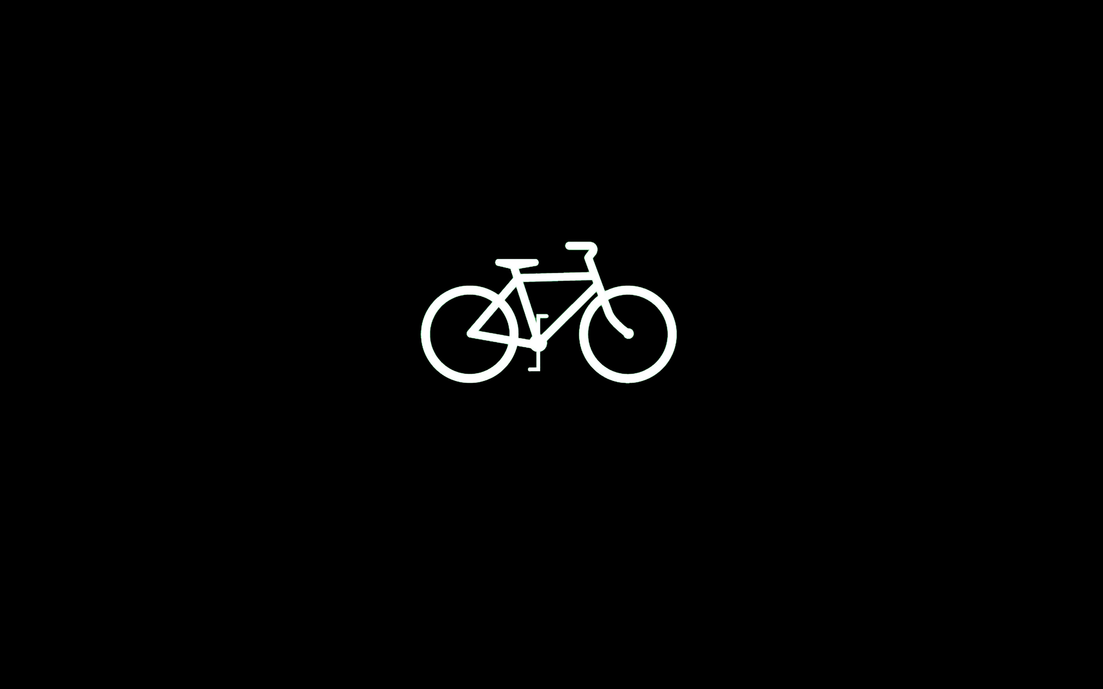 3840x2400 Bicycle Dark Black Minimal 4k 4k HD 4k Wallpapers, Images,  Backgrounds, Photos and Pictures