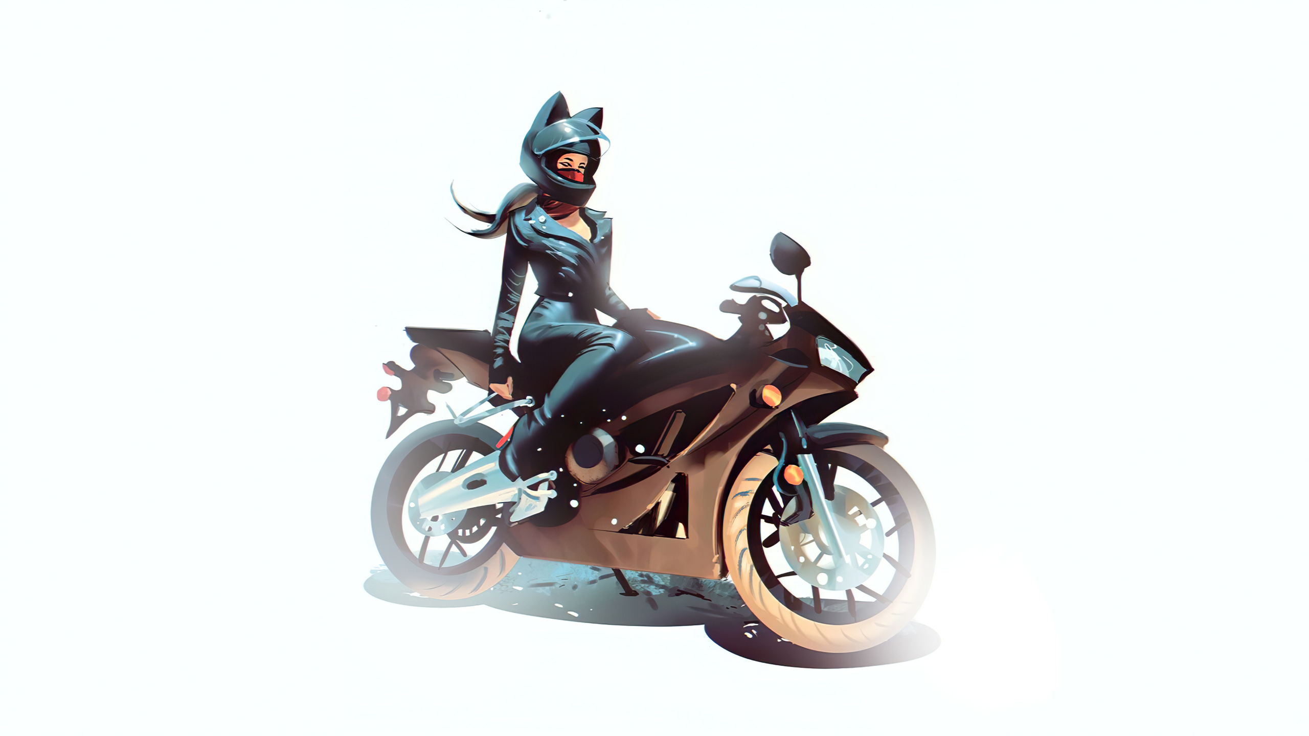 2560x1440 Biker Girl 4k 2020 1440P Resolution HD 4k Wallpapers, Images