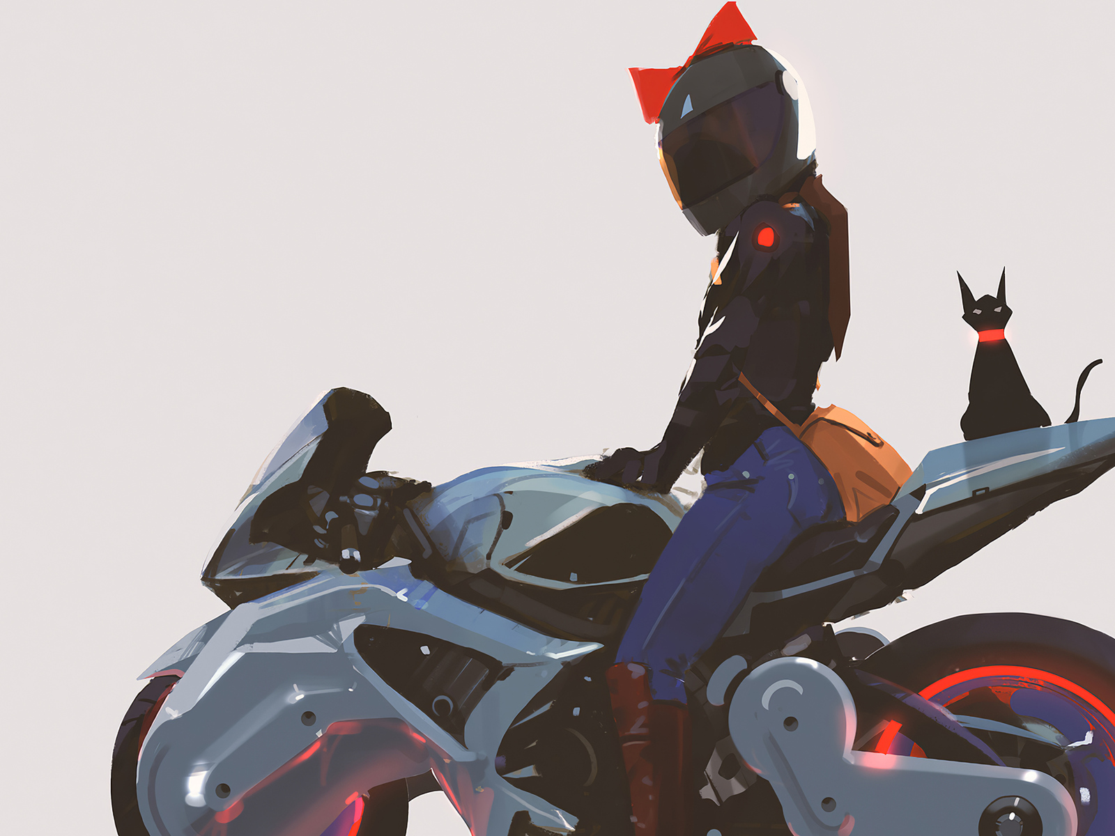 Share 78+ anime red motorcycle best - in.duhocakina