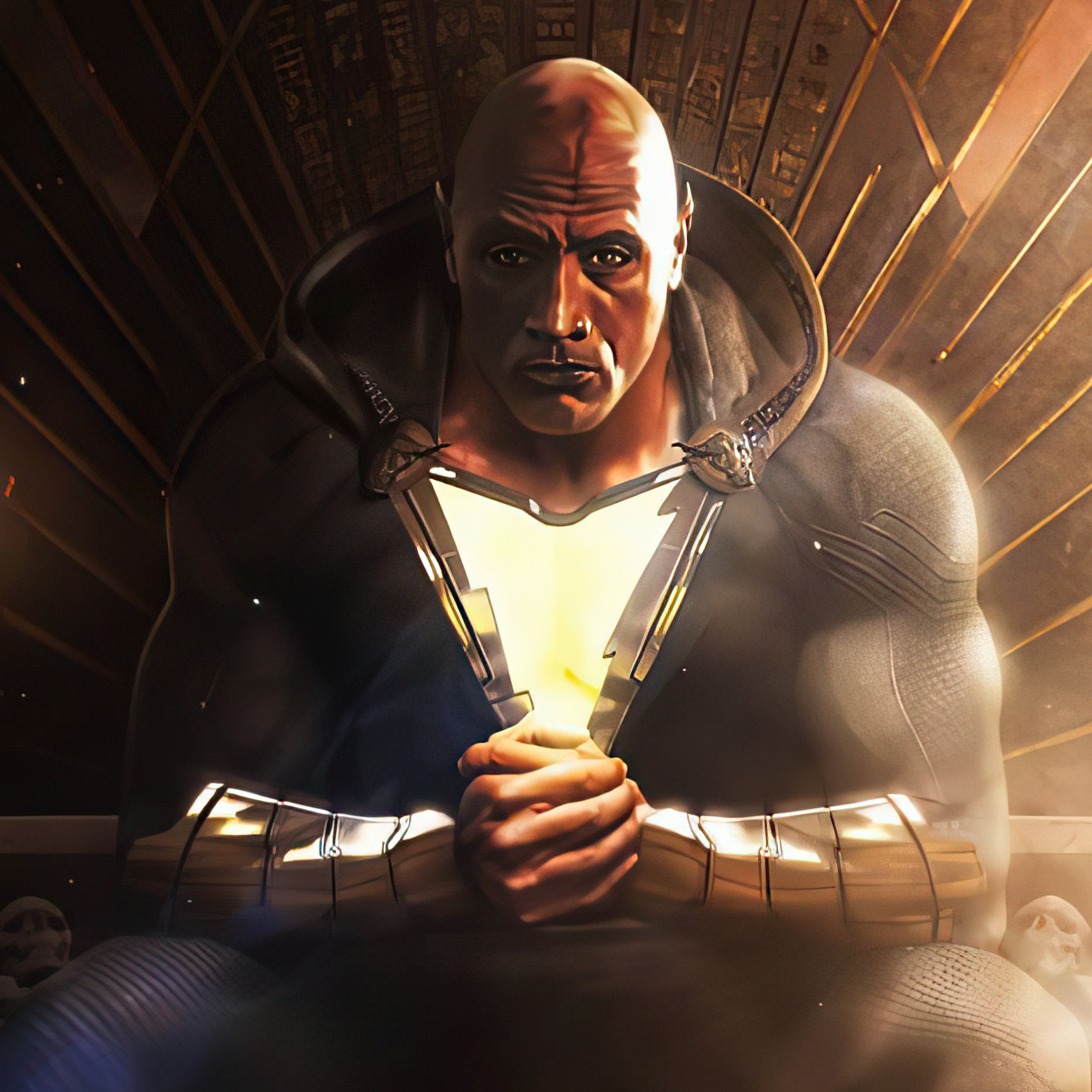 2932x2932 Black Adam 4k Art 2020 Ipad Pro Retina Display HD 4k Wallpapers, Images, Backgrounds