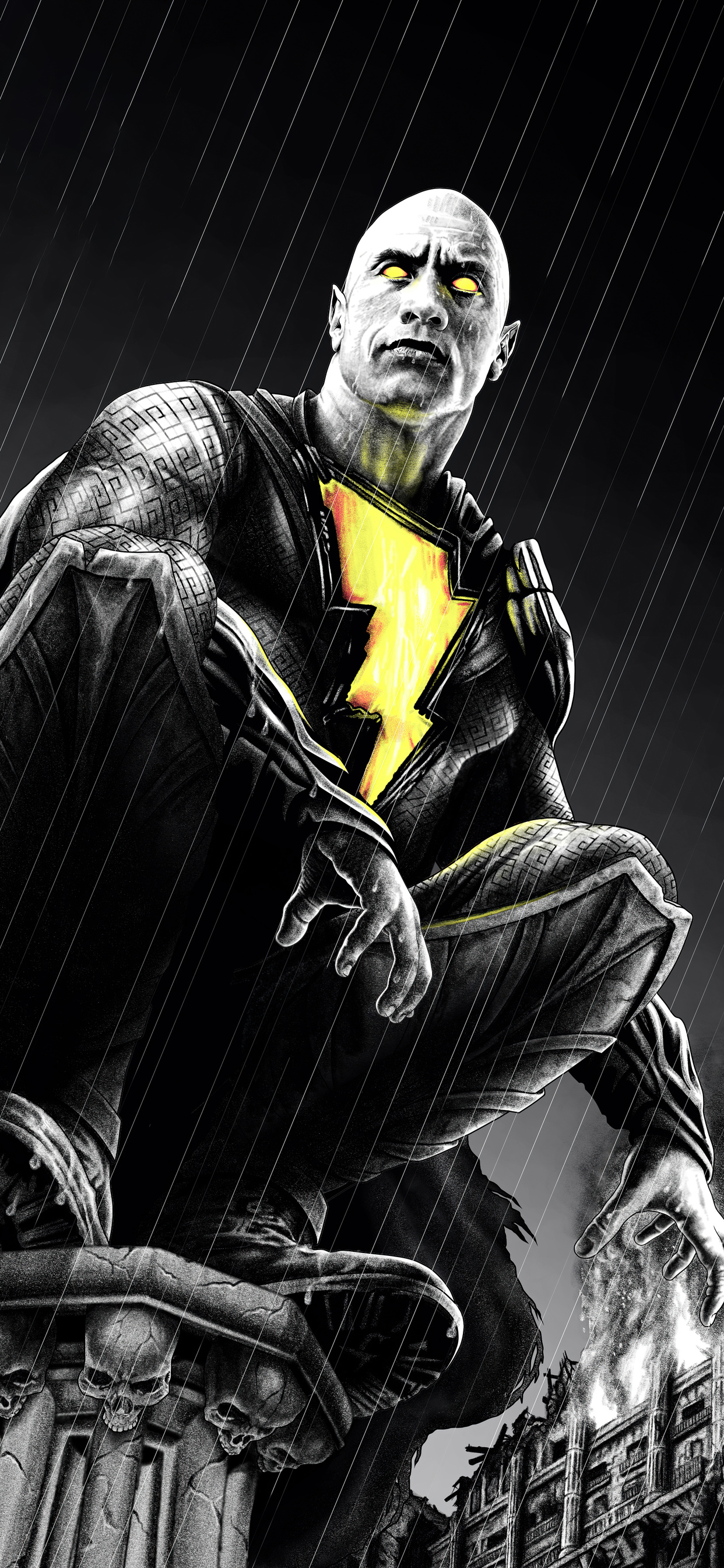 1242x2688 Black Adam Dc Fandom 4k Iphone XS MAX HD 4k Wallpapers ...