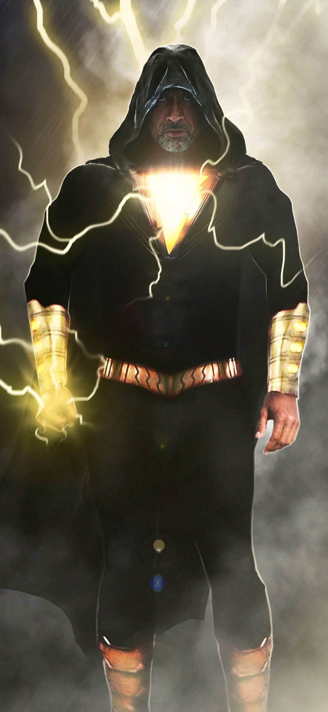 1125x2436 Black Adam In Shazam Movie Iphone XS,Iphone 10,Iphone X ,HD ...