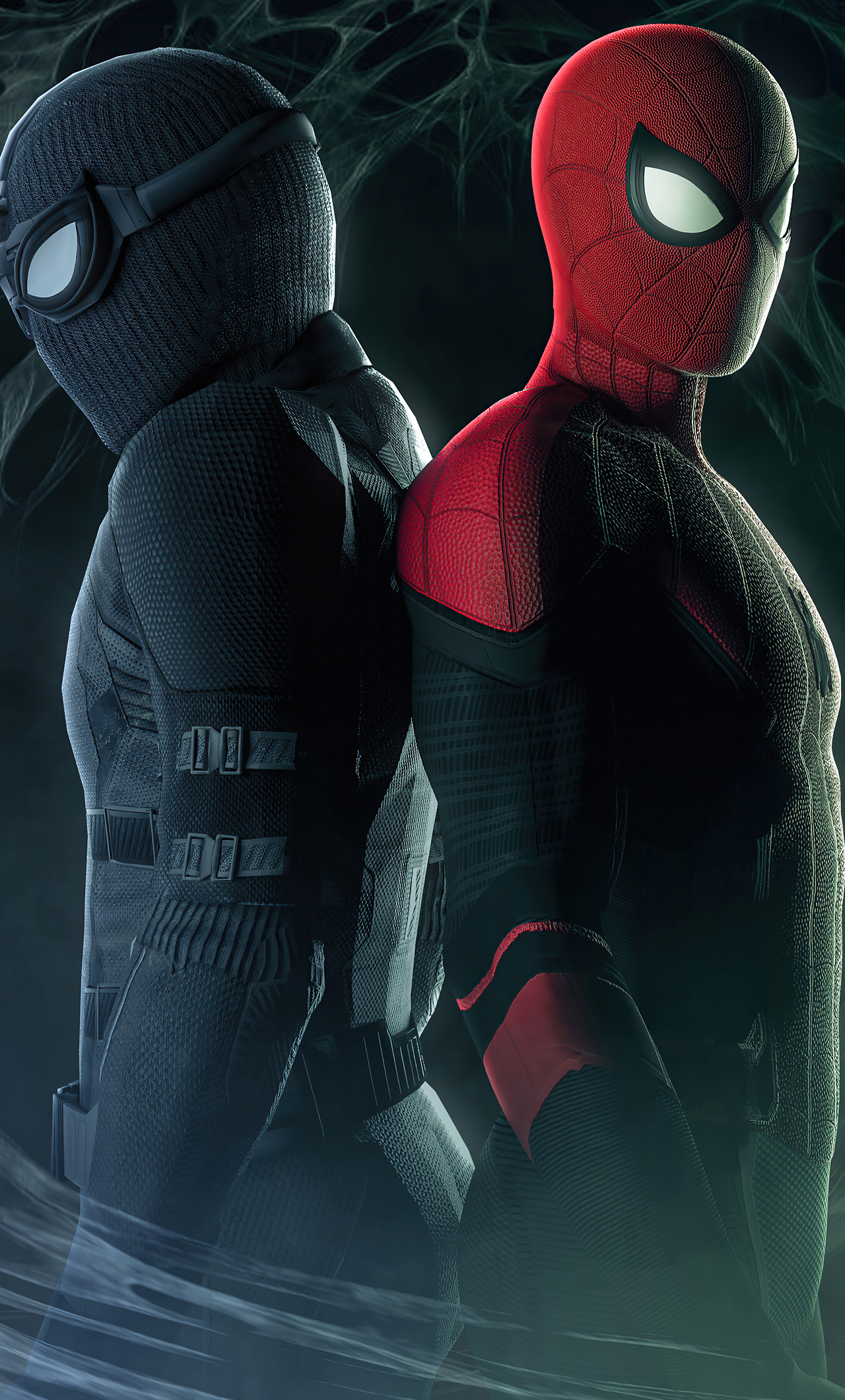 1280x2120 Black And Red Spider Suit 4k Iphone 6+ ,hd 4k Wallpapers 