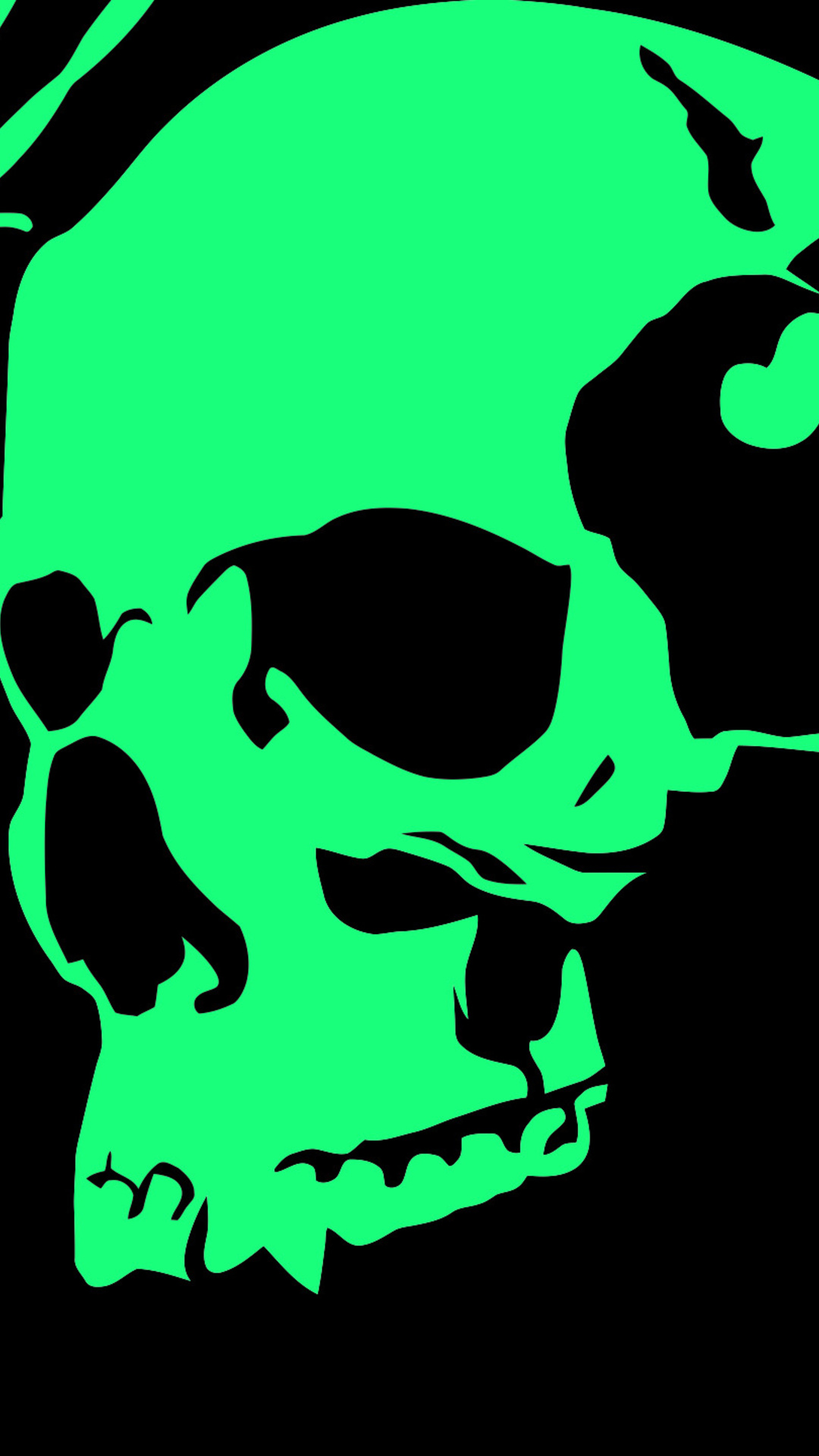Download Green Skull wallpaper by NikkiFrohloff  06  Free on ZEDGE now  Browse millions of popular   Skull wallpaper Skull wallpaper iphone  Samurai wallpaper