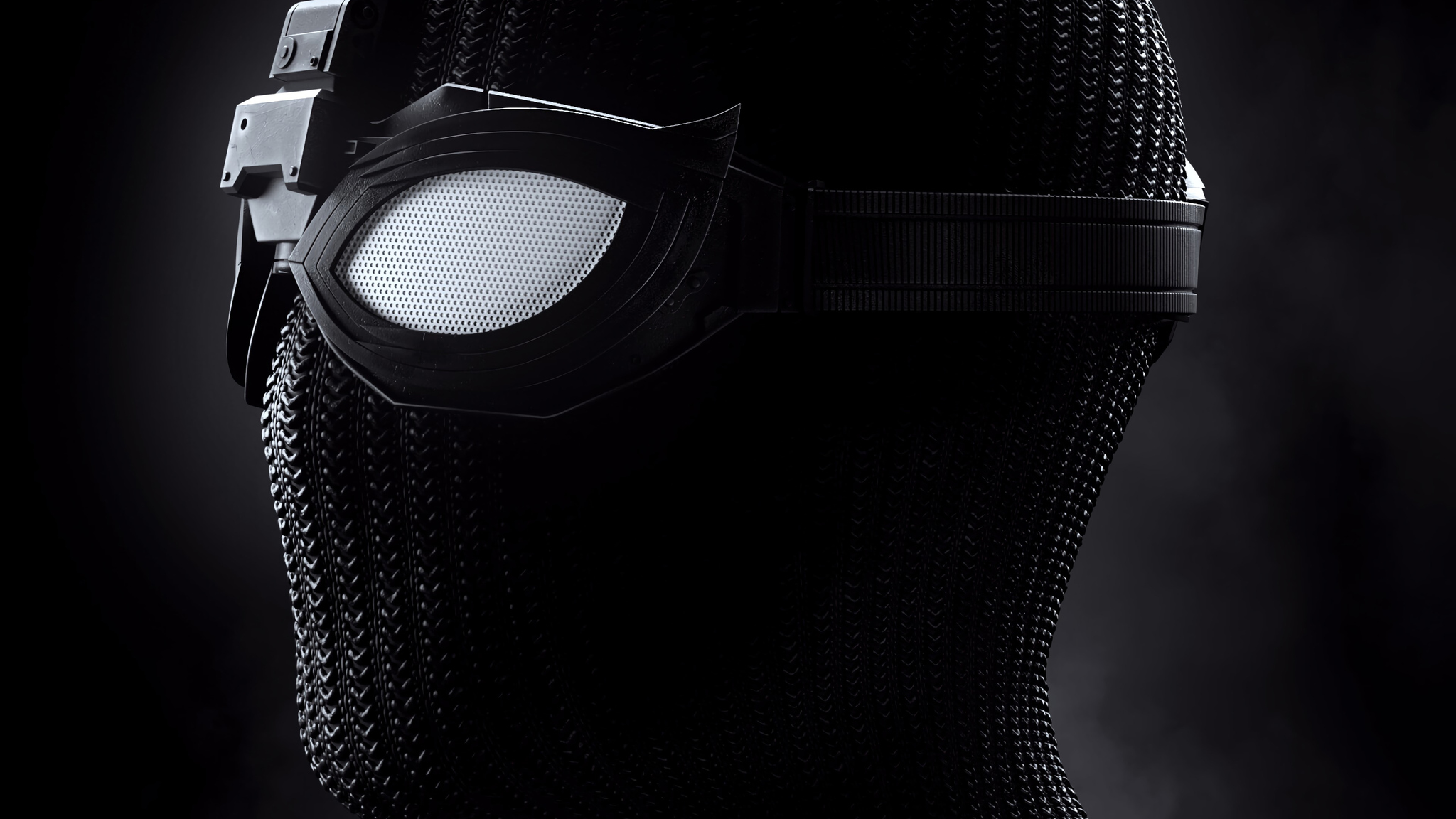 2048x1152 Black Mask Spiderman 2048x1152 Resolution Hd 4k
